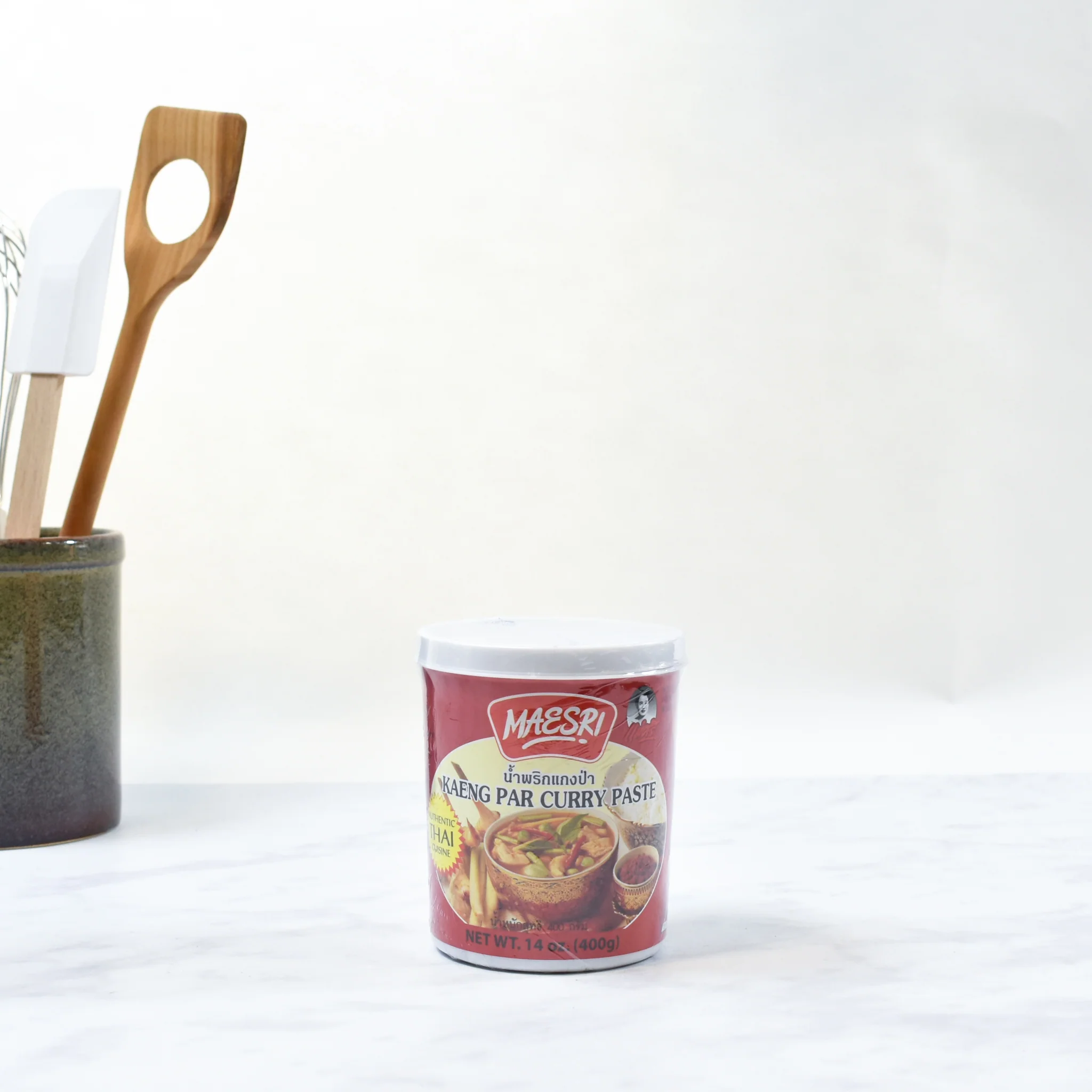 Maesri Thai Jungle Curry Paste - Kaeng Par, 400g - Image 2