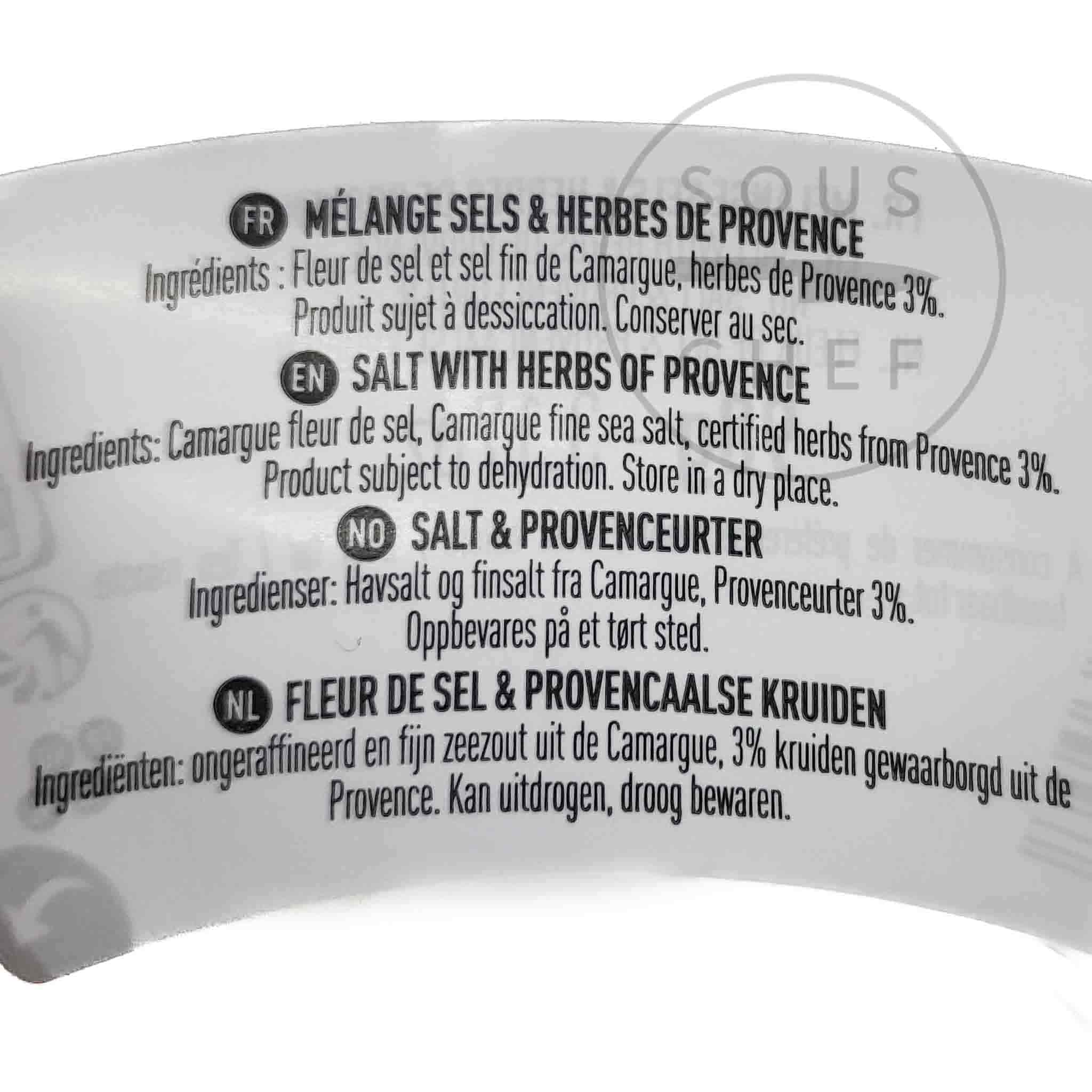 Maison Bremond Fleur De Sel with Herbs from Provence, 90g - Image 2