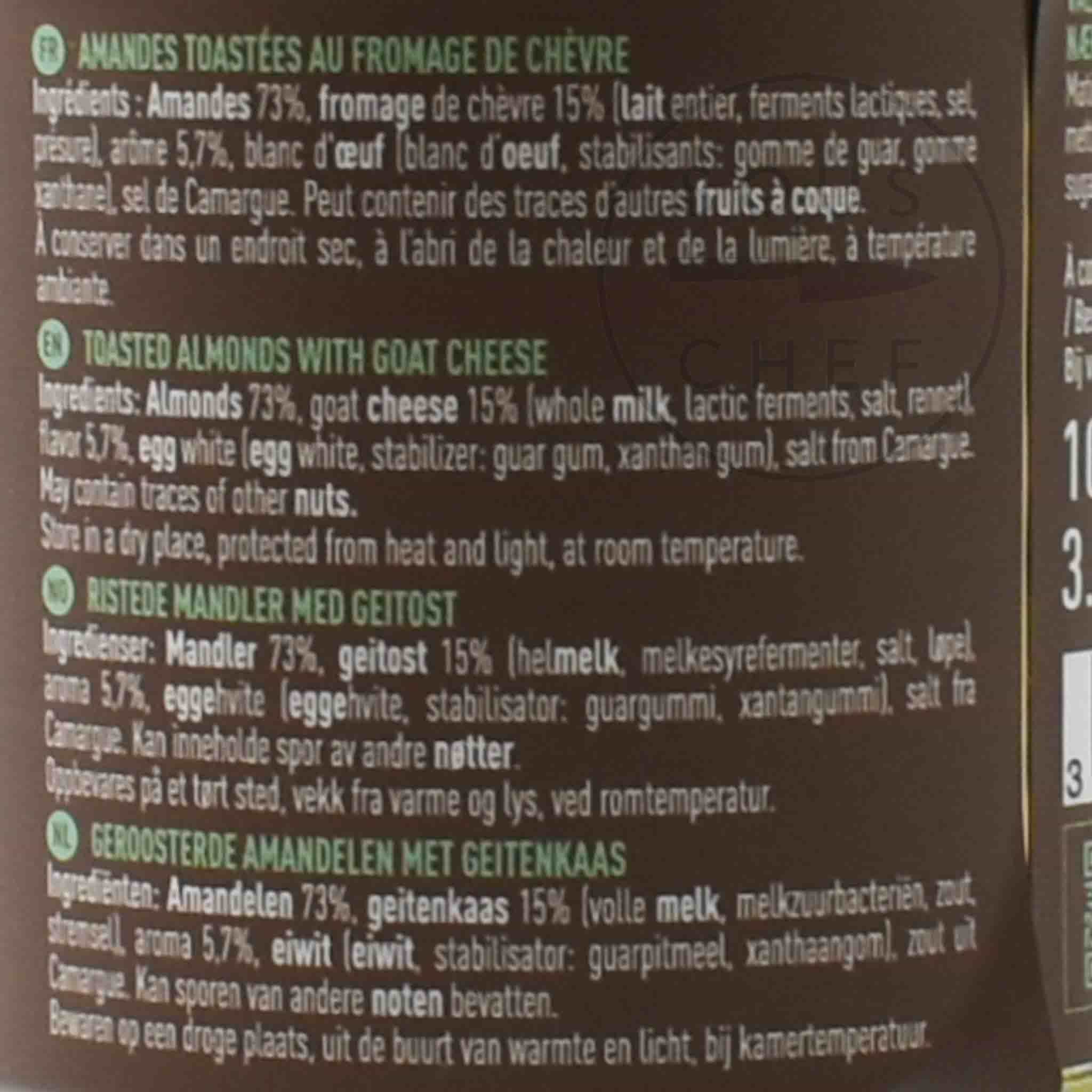 Maison Bremond Toasted Almonds with Goats Cheese, 100g - Image 2
