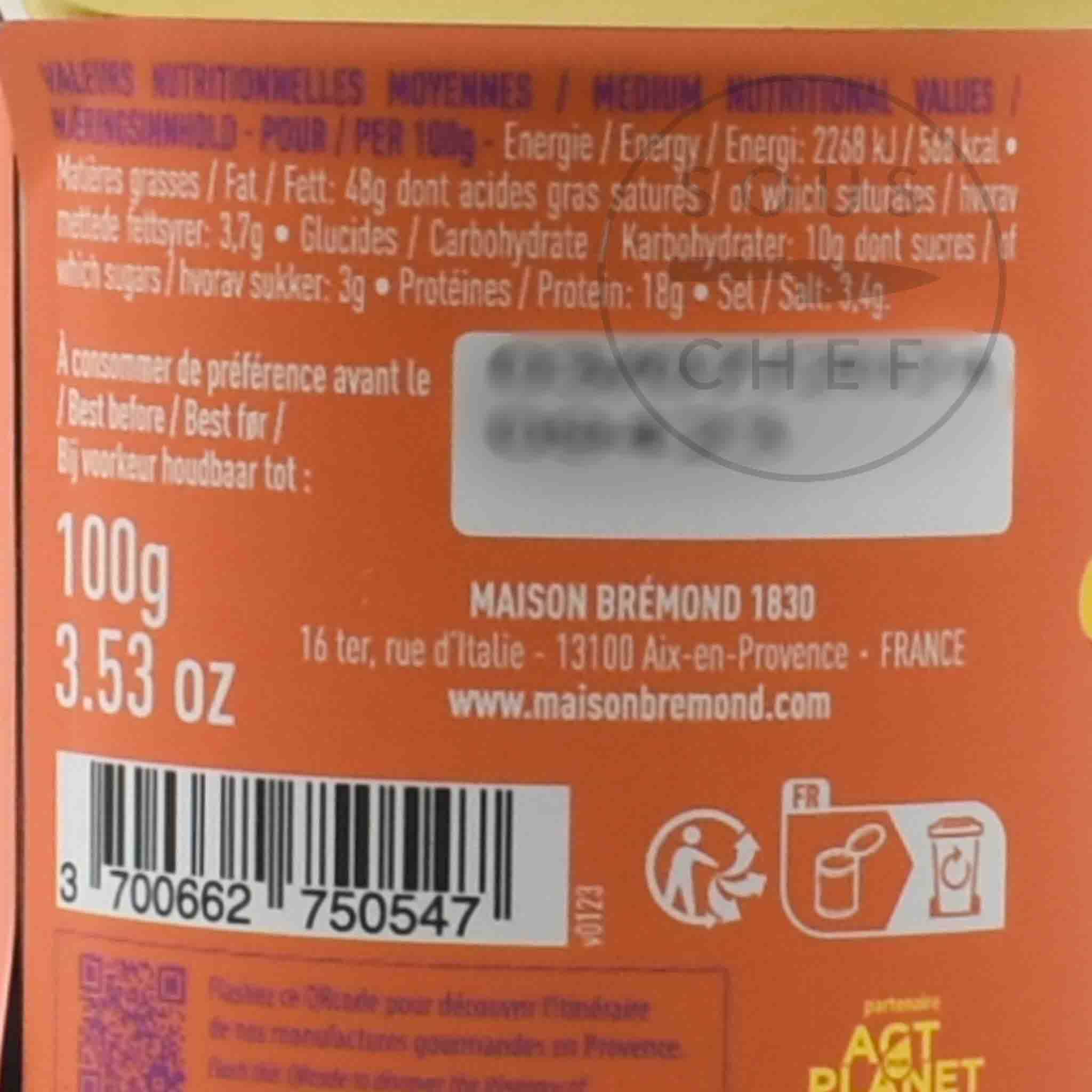 Maison Bremond Toasted Almonds with Spices, 100g - Image 3