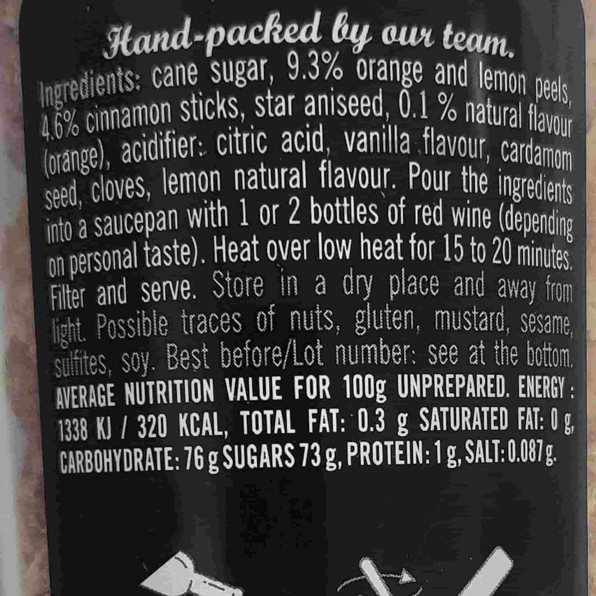 Make Your Own Mulled Wine Cocktail Mix, 100g - Image 2