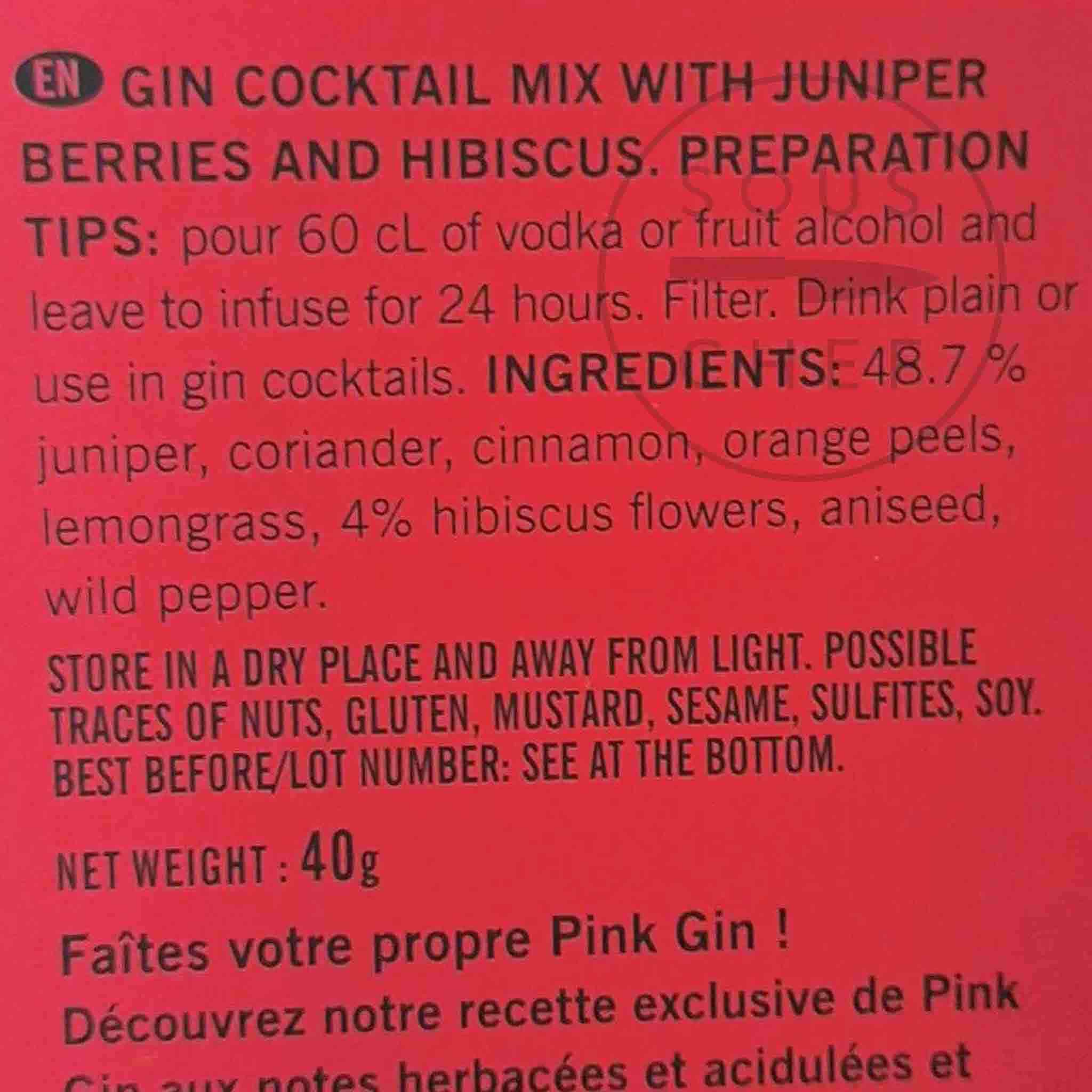 Make Your Own Pink Gin Infusion, 40g - Image 2