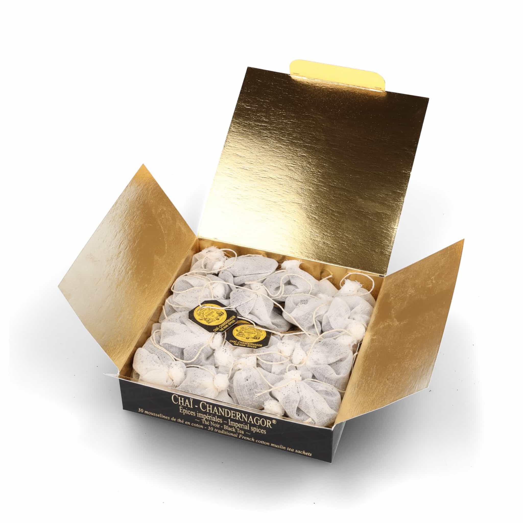 Mariage Freres Chai Chandernagor Tea Bags, 75g - Image 2