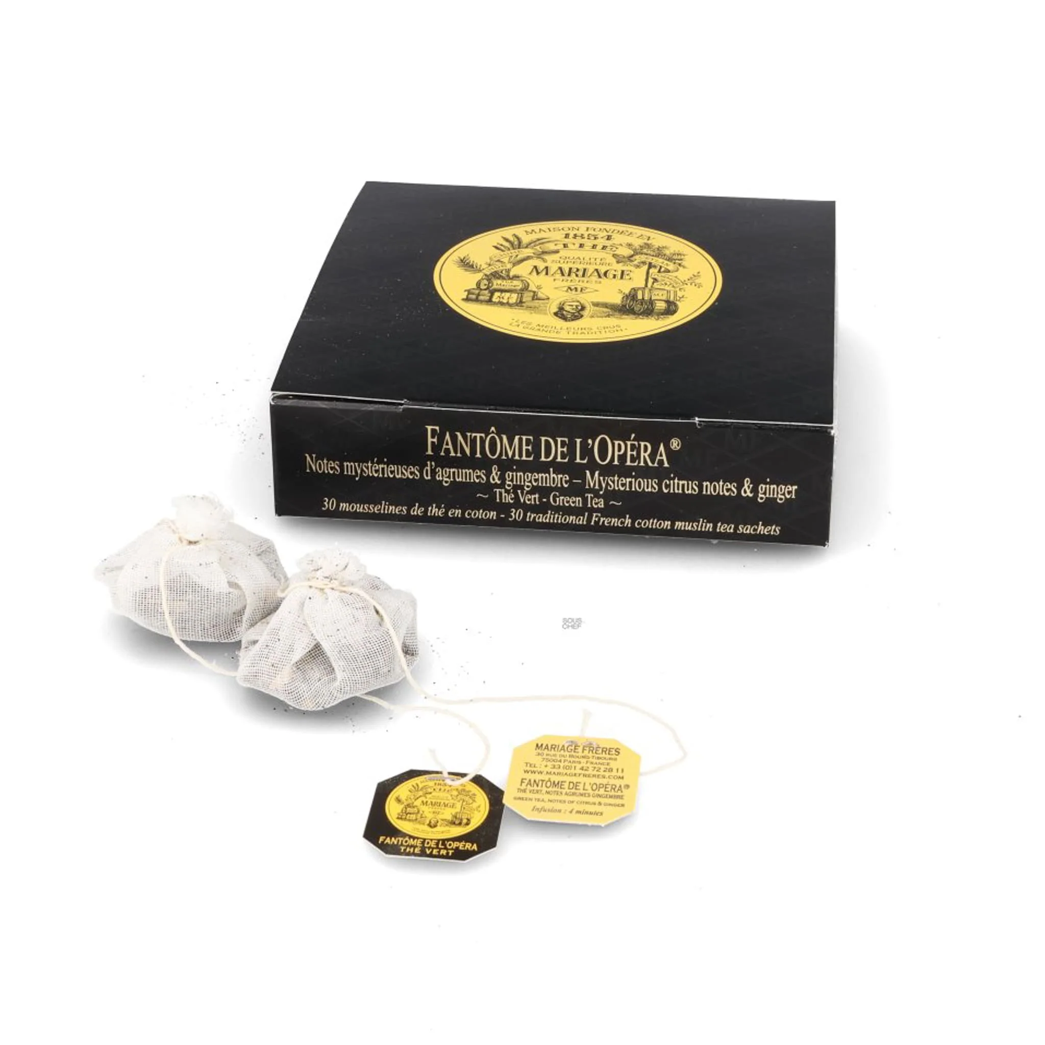 Mariage Freres Fantome de l'Opera Green Tea Bags, 75g