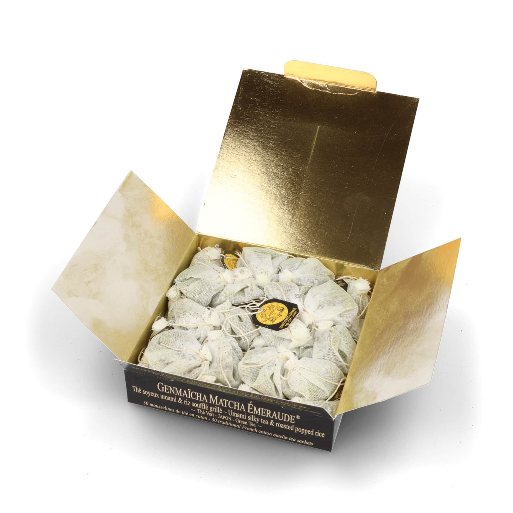 Mariage Freres Genmaicha Matcha Emeraude Tea Bags, 75g - Image 2