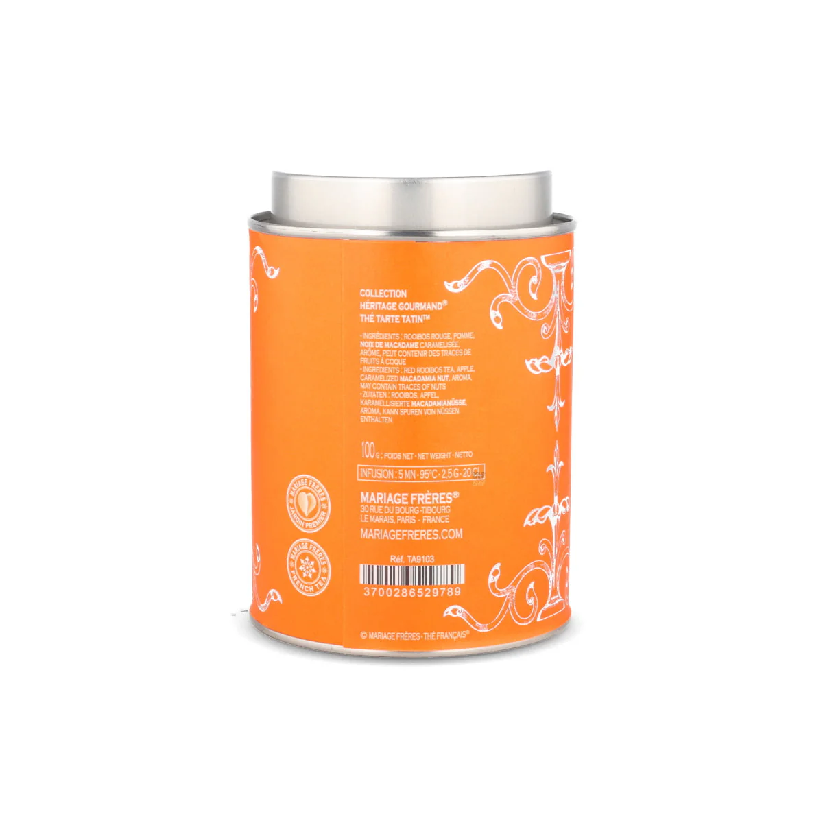 Mariage Freres Heritage Gourmand Tarte Tatin Rooibos Loose Tea, 100g - Image 4