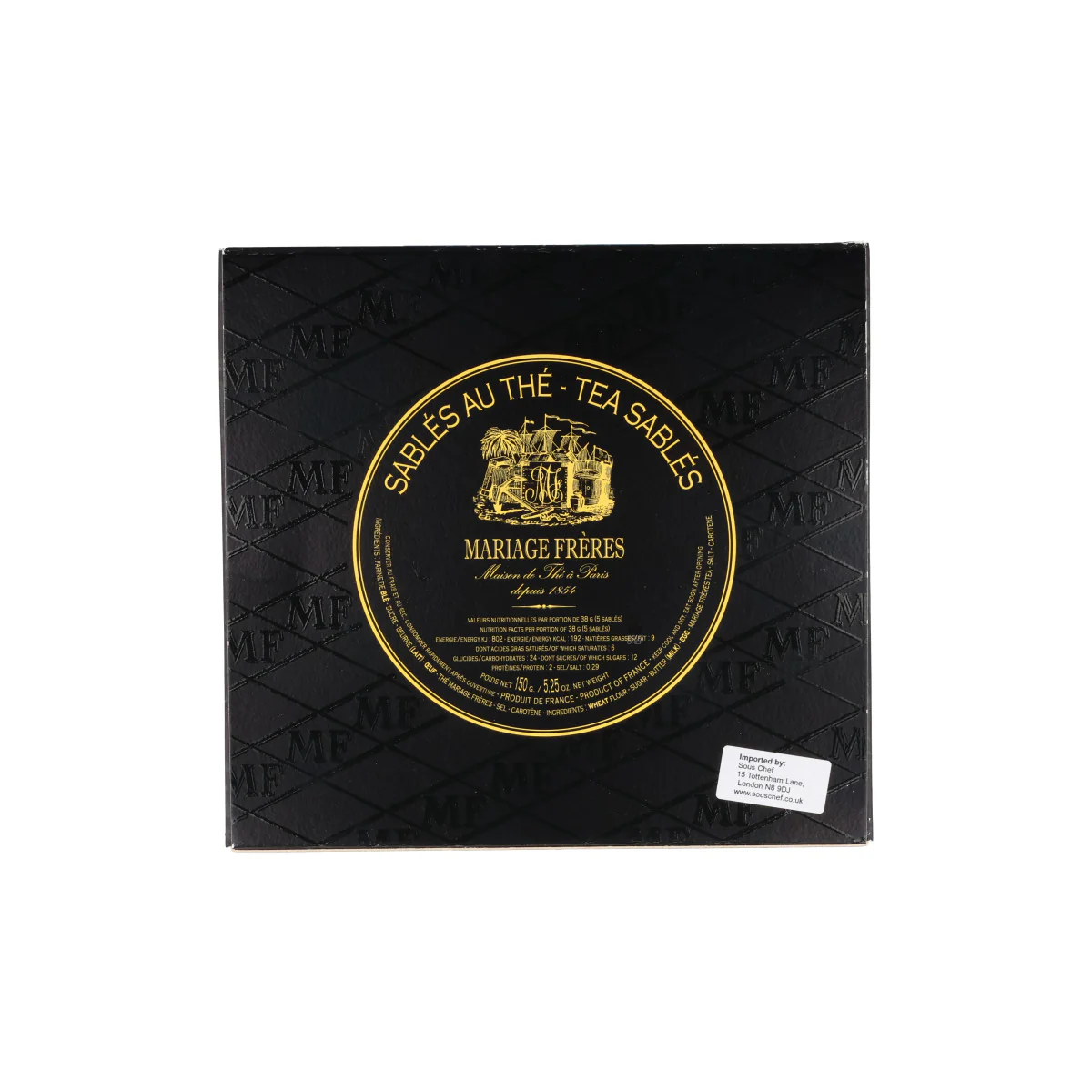 Mariage Freres Marco Polo Tea Biscuits, 150g - Image 2