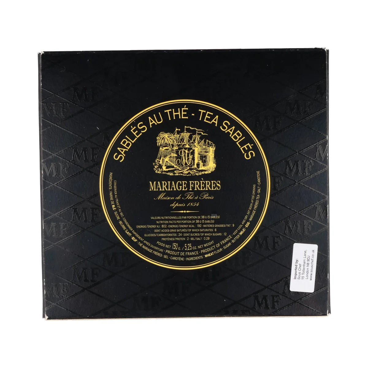 Mariage Freres Noel Tea Biscuits, 150g - Image 2