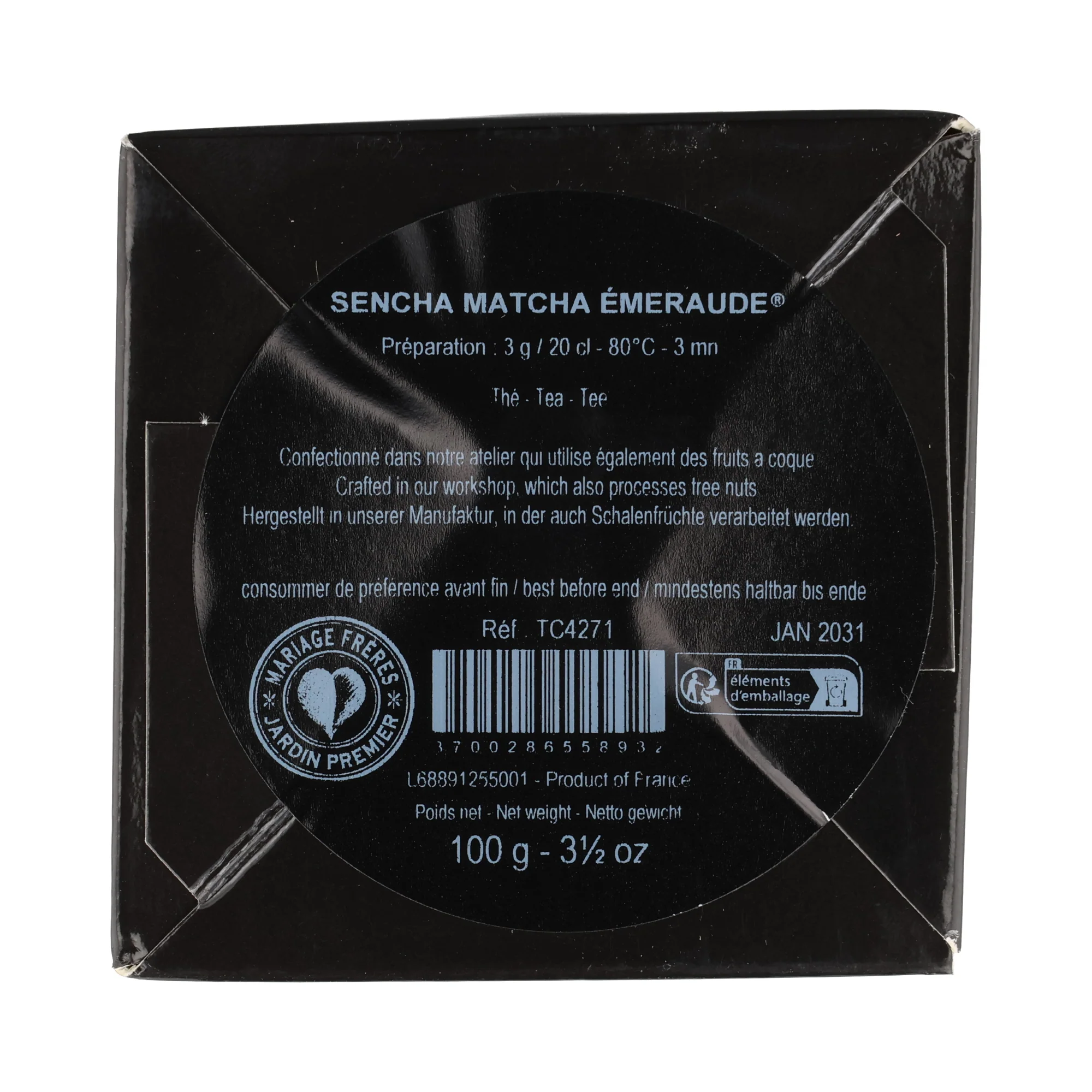 Mariage Freres Sencha Matcha Emeraude Loose Tea, 100g - Image 4