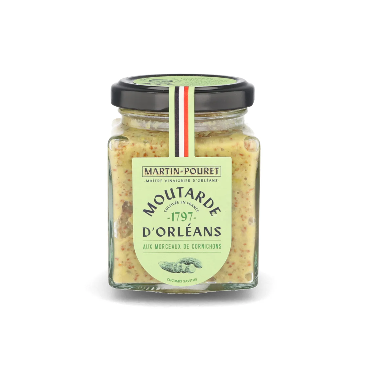 Martin Pouret Orleans French Gherkin Mustard, 200g