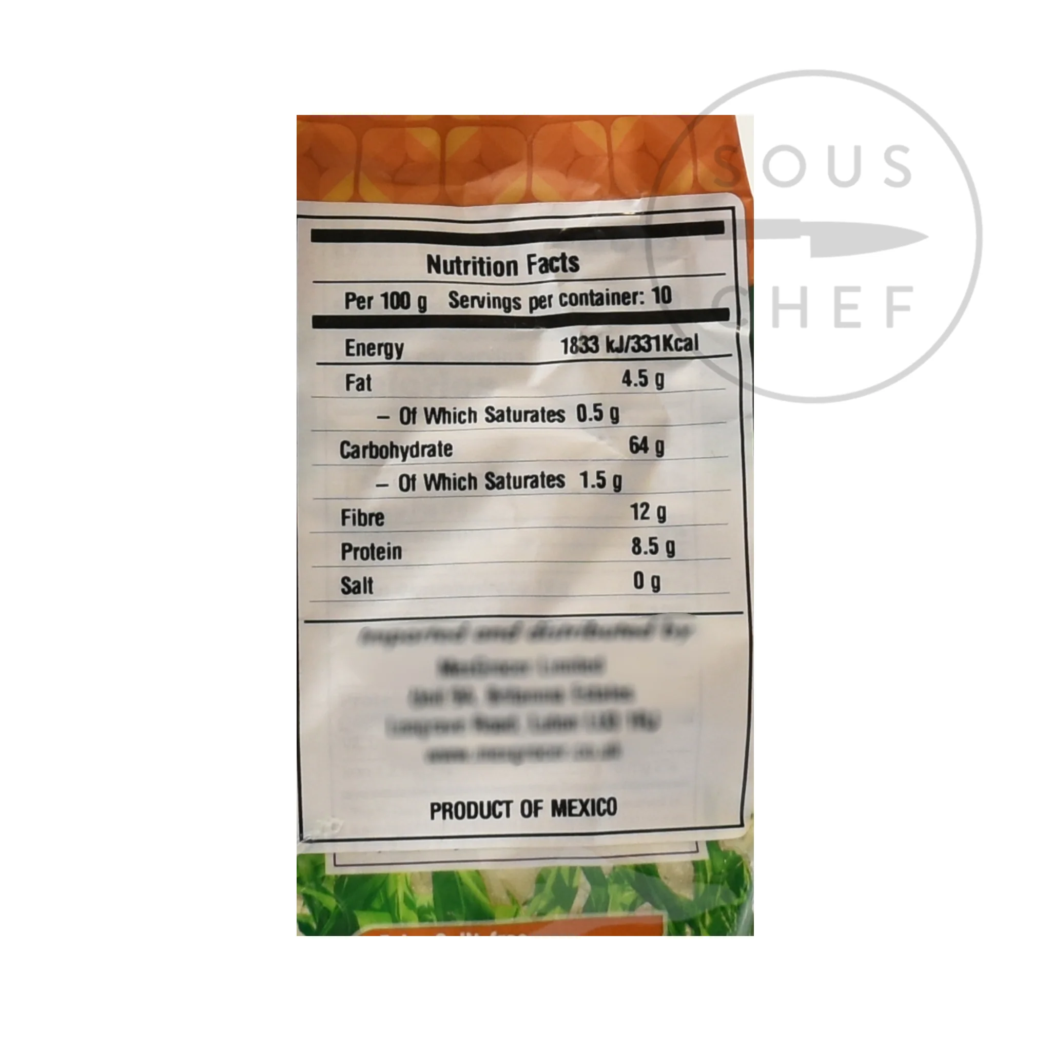 Naturelo White Masa Harina, 1kg - Image 3