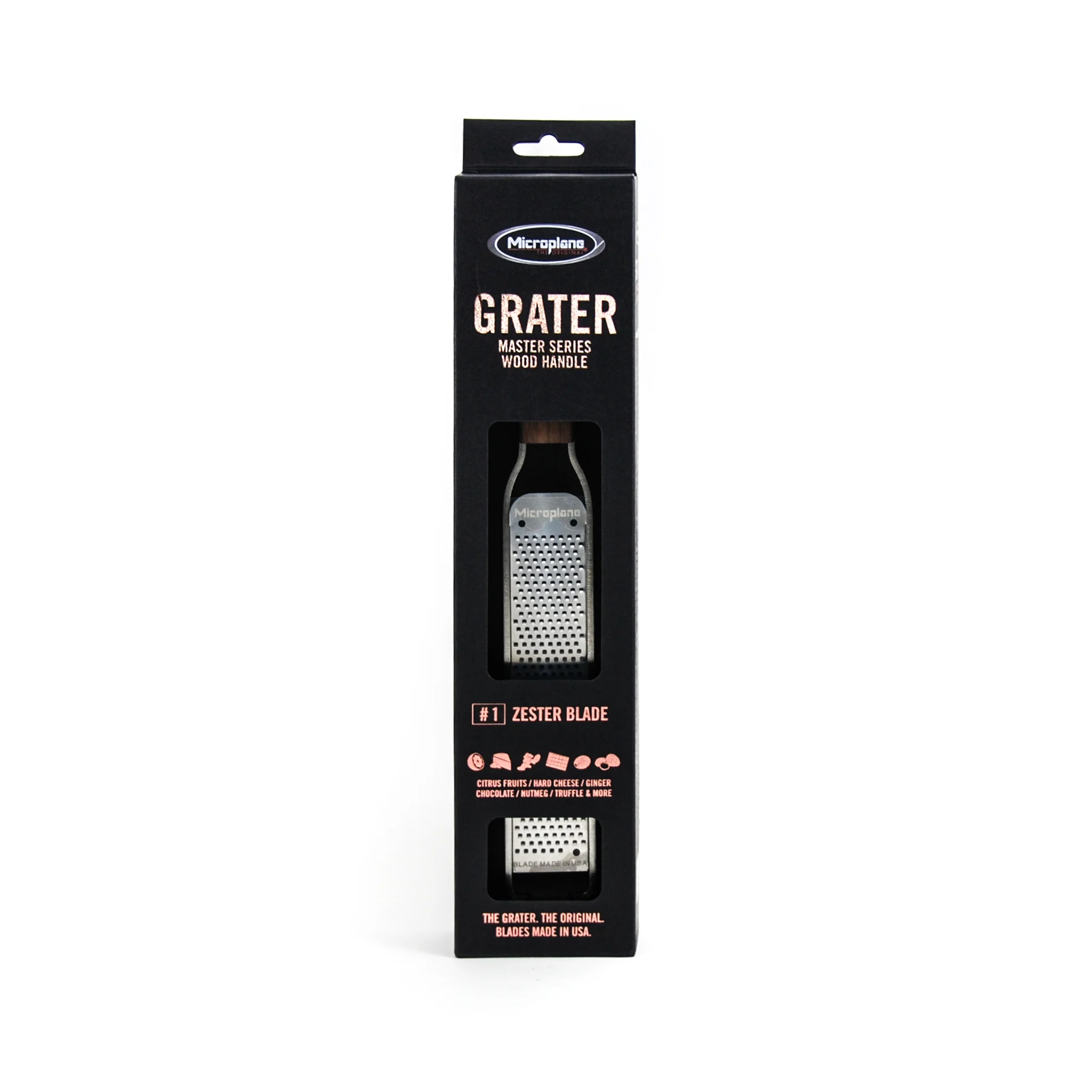 Microplane Master Series Walnut Handle Zester - Image 2