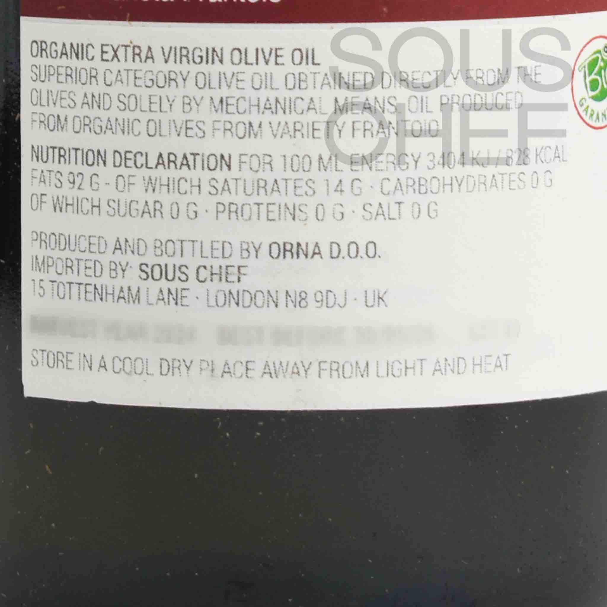 Mate Timbro Istriano Frantoio Organic Extra Virgin Olive Oil - Image 3