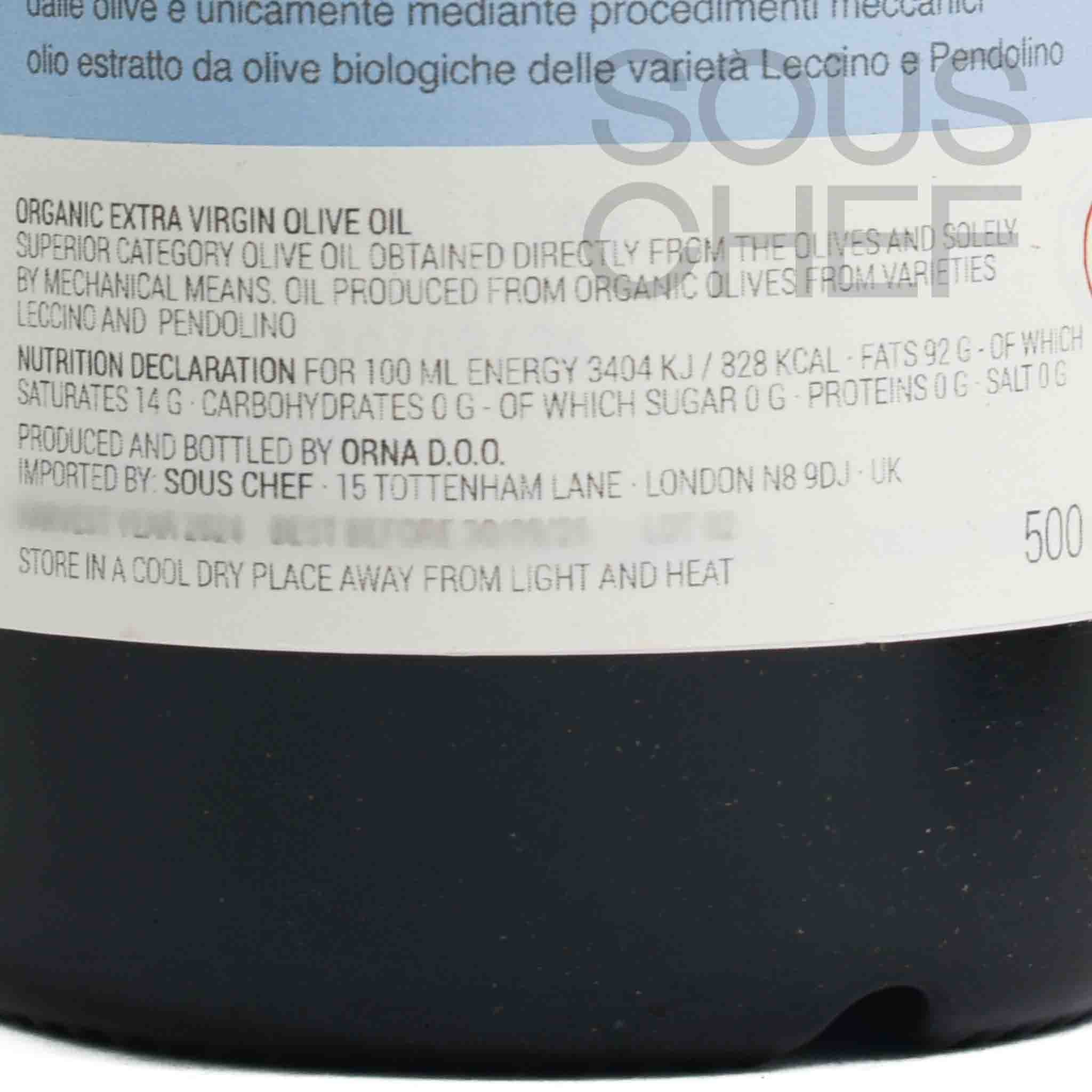 Mate Trasparenza Marina Organic Extra Virgin Olive Oil - Image 3