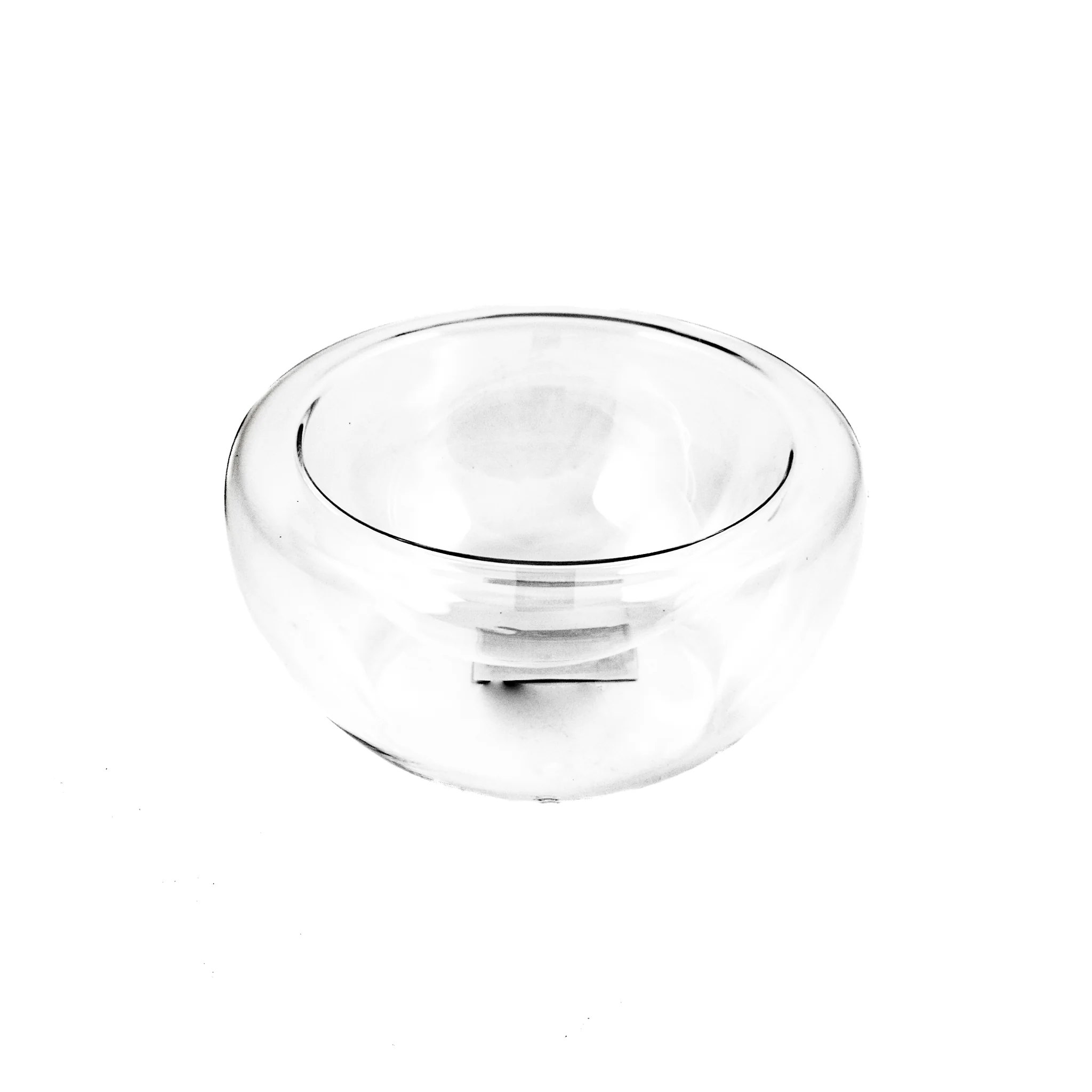 3 x 170ml Medium Double-Walled Glass Bowl - Image 2