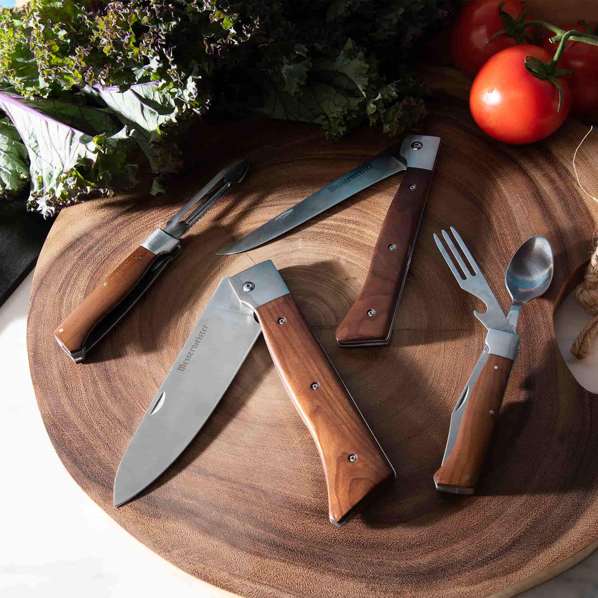 Messermeister Adventure Chef Maple 6 Piece Knife and Cutlery Set - Image 3