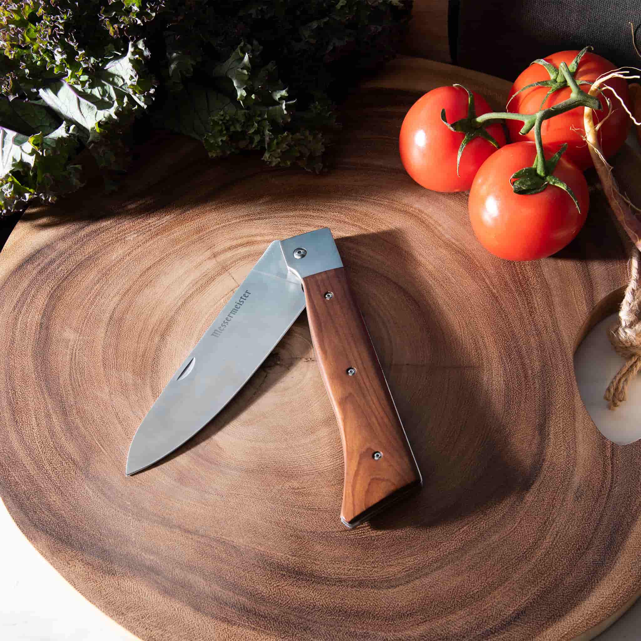 Messermeister Adventure Chef Maple Folding Chef's Knife, 16cm - Image 4