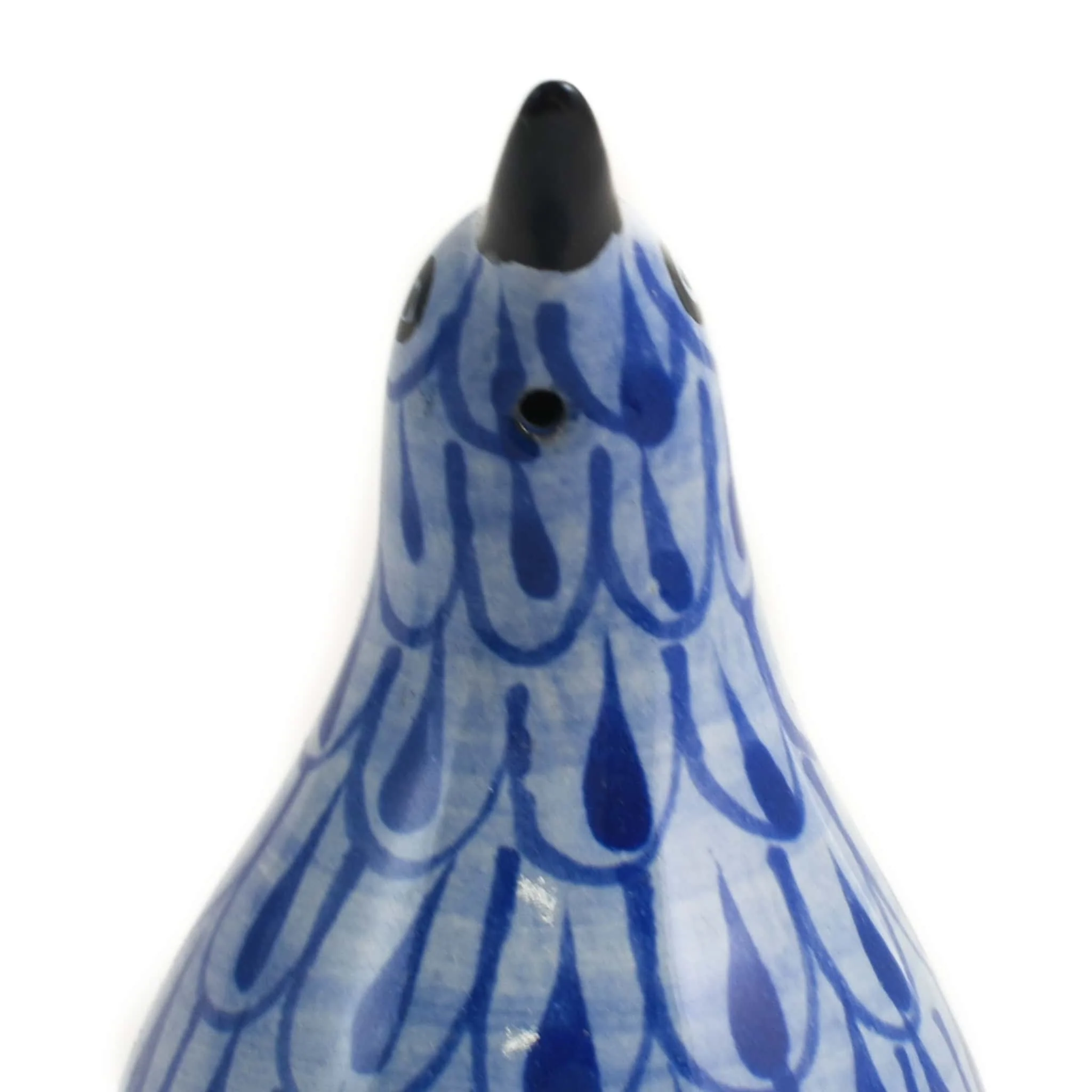 Mexican Hand Painted Bird Salt & Pepper Shaker Set - Image 3