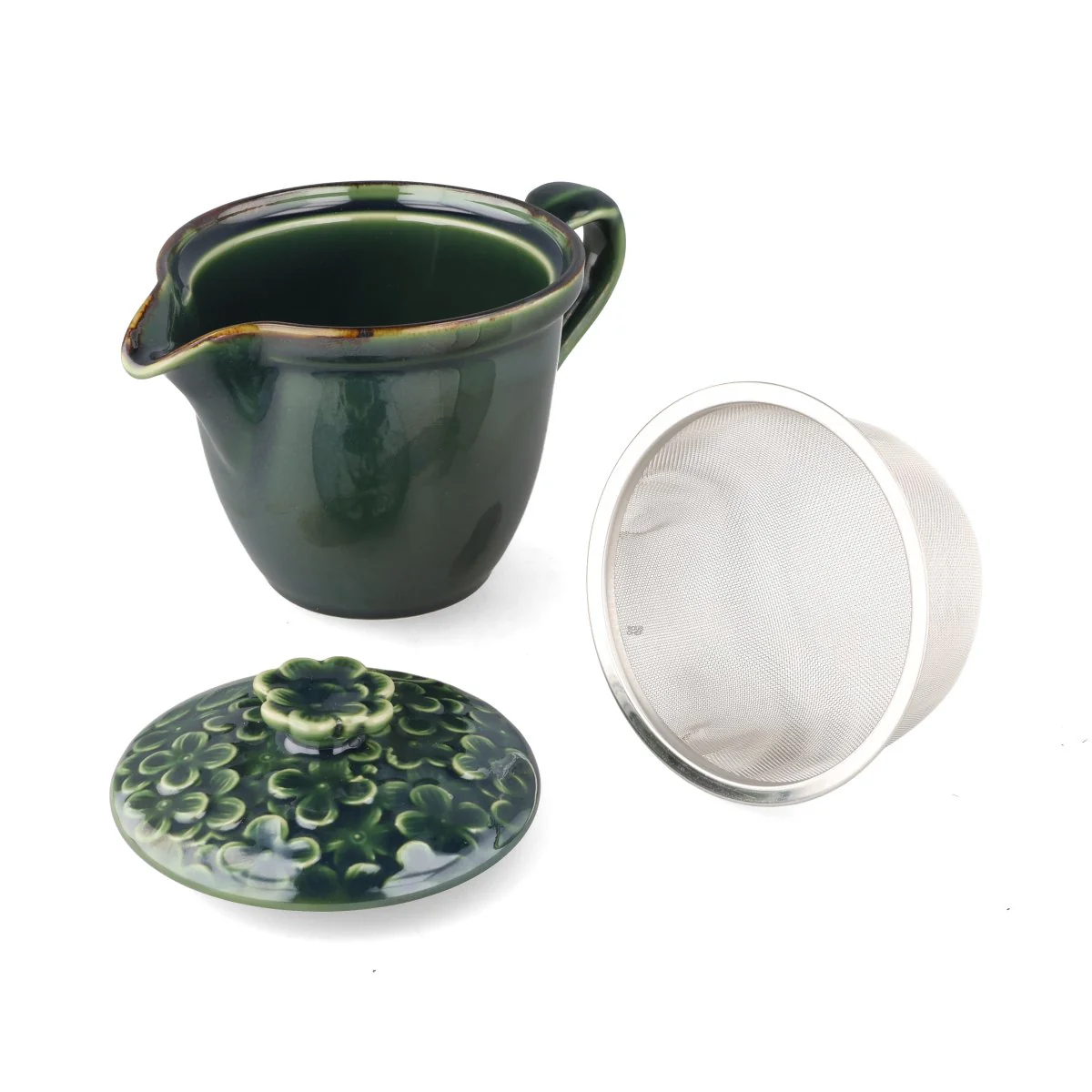 Midori No Hana Teapot with Stainless Steel Infuser - Image 3