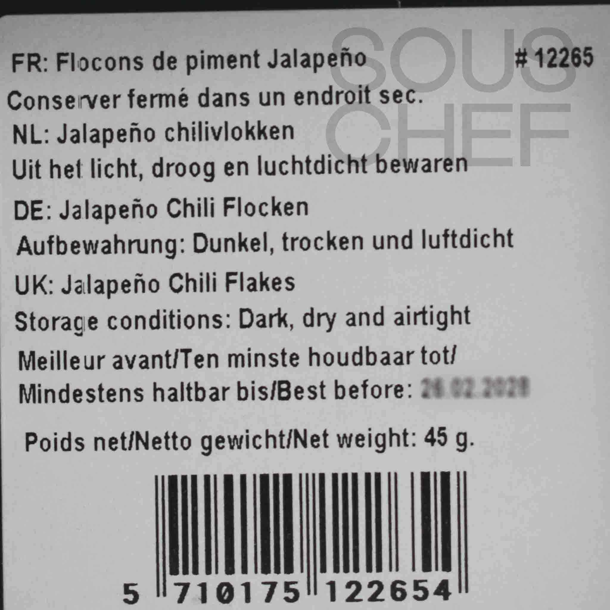 Mill & Mortar Jalapeno Flakes, 45g - Image 2