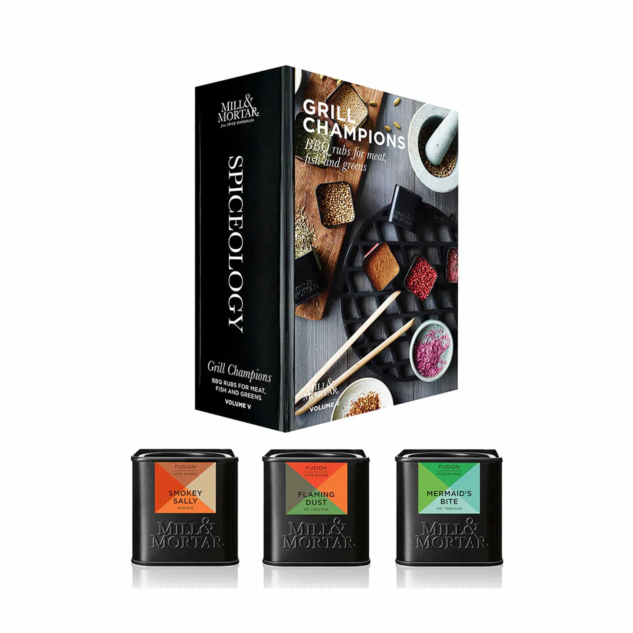 Mill & Mortar Organic Grill Champions Spice Blends Gift Set