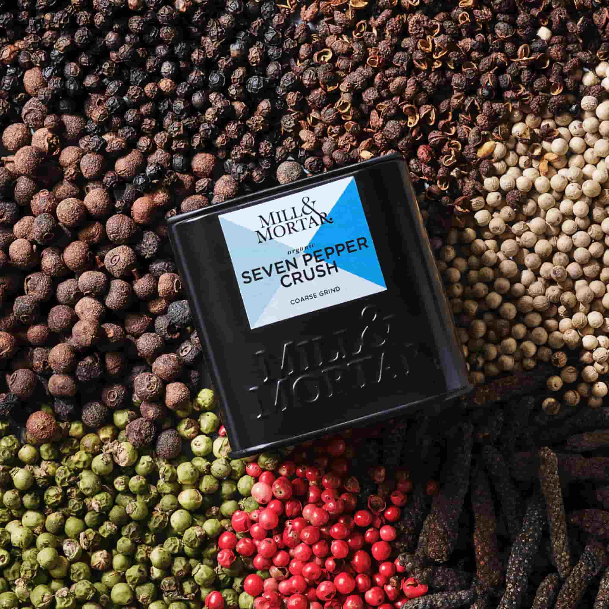 Mill & Mortar Organic Seven Pepper Crush, 50g - Image 4