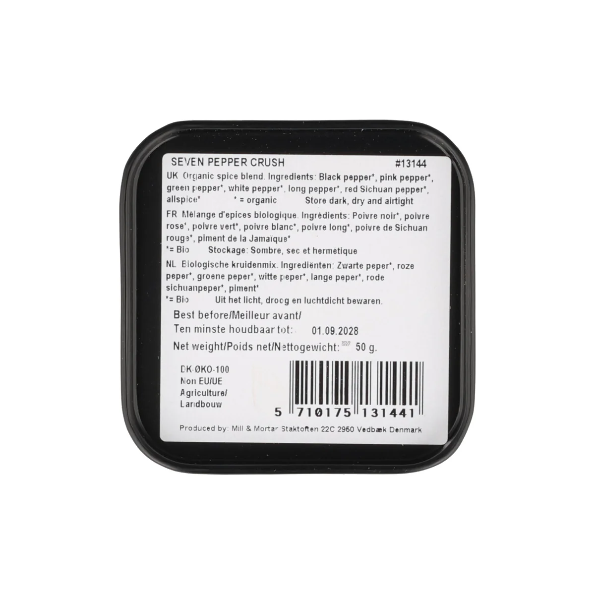 Mill & Mortar Organic Seven Pepper Crush, 50g - Image 5