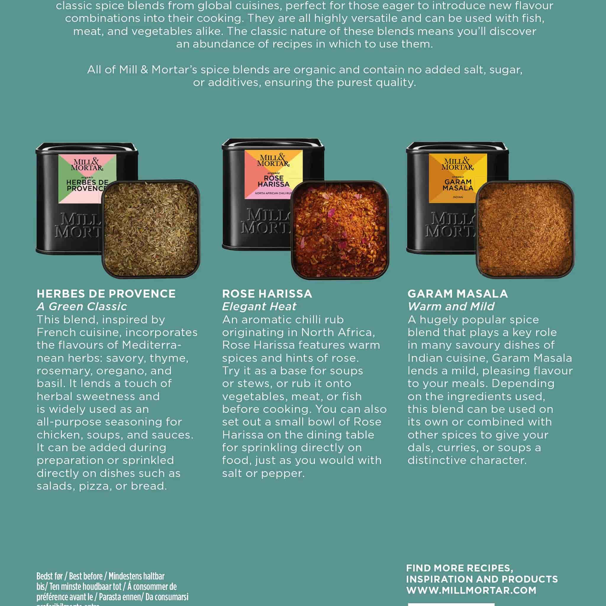 Mill & Mortar Organic Spice Blends of the World Gift Set - Image 3