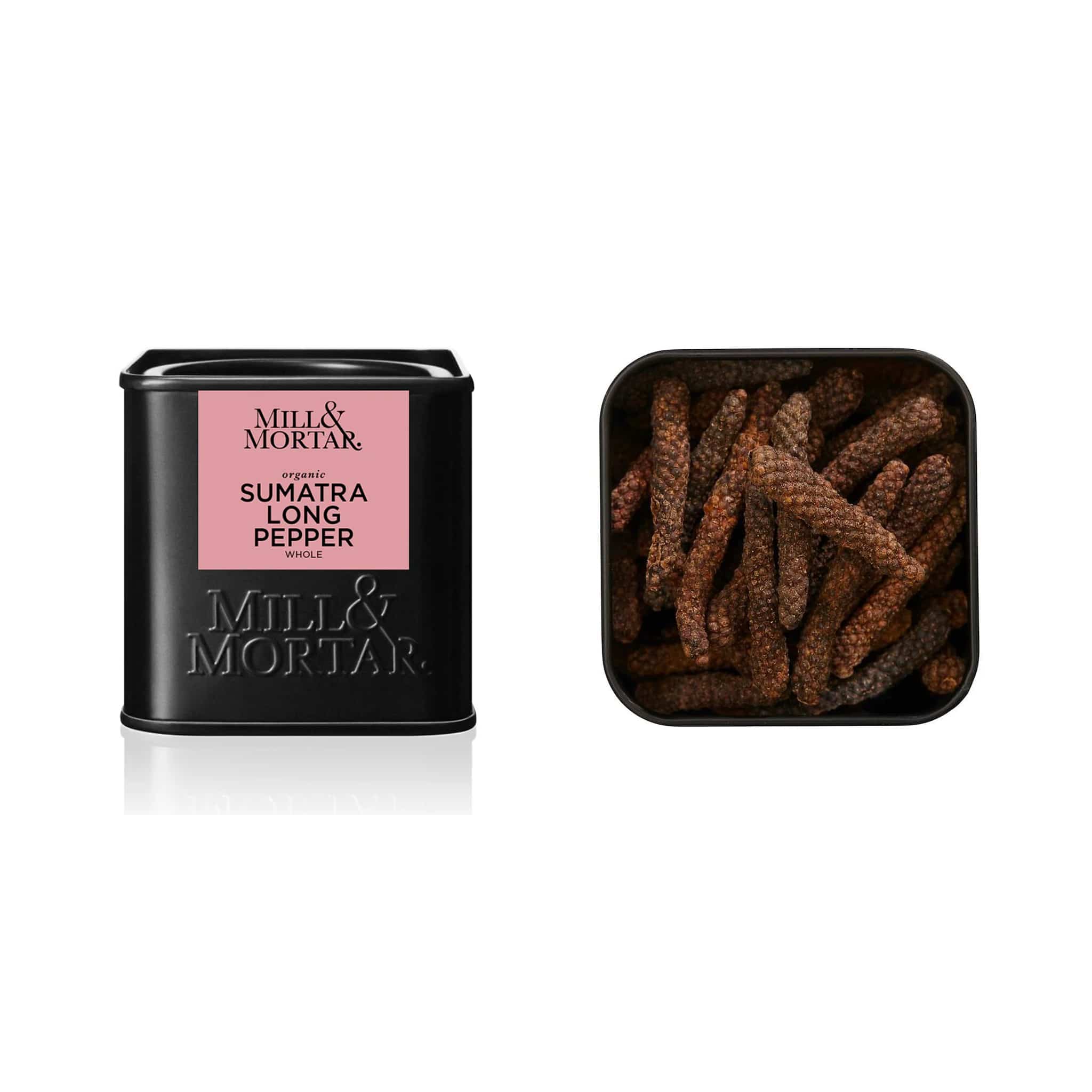 Mill & Mortar Organic Sumatra Long Pepper, 40g