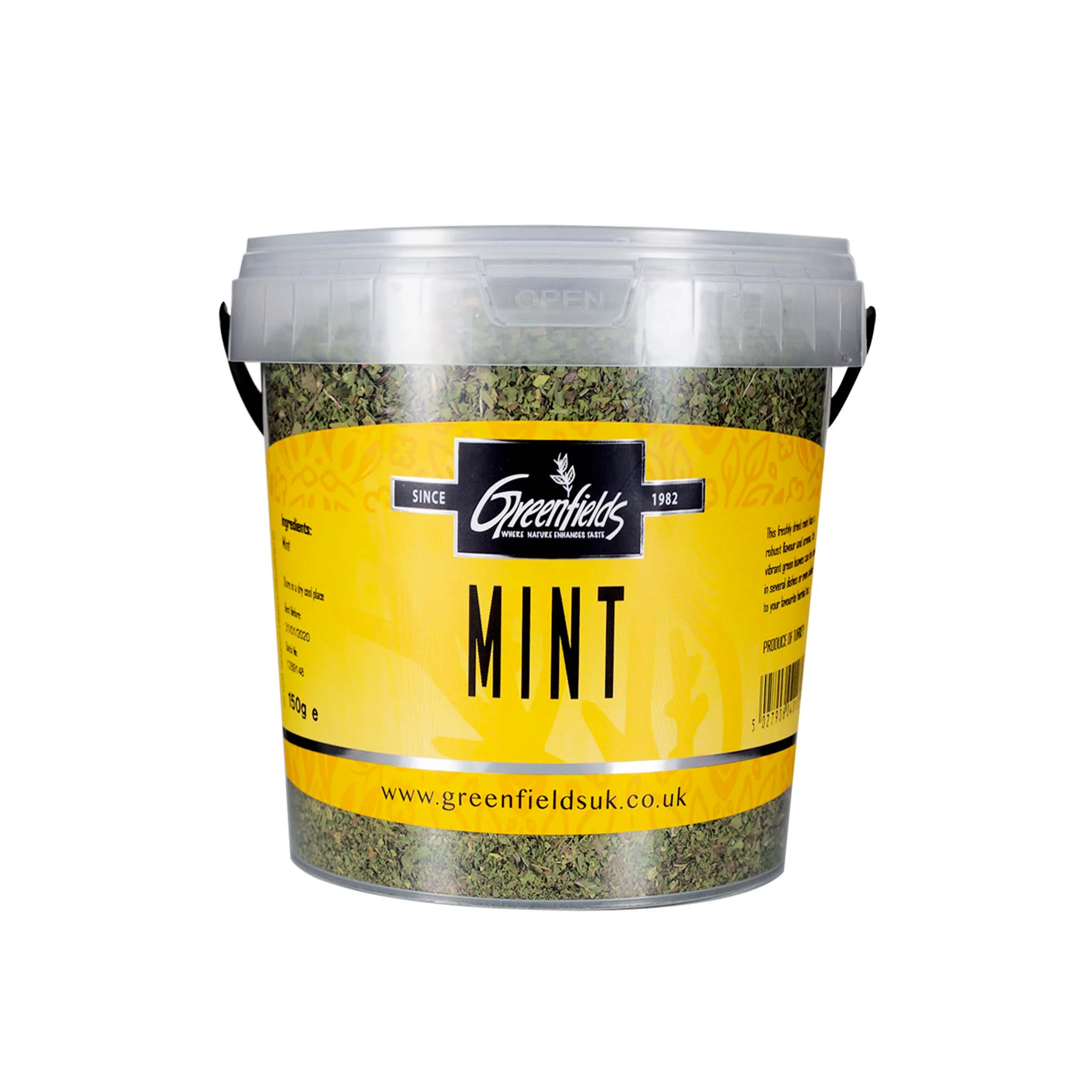Greenfields Dried Mint, 150g