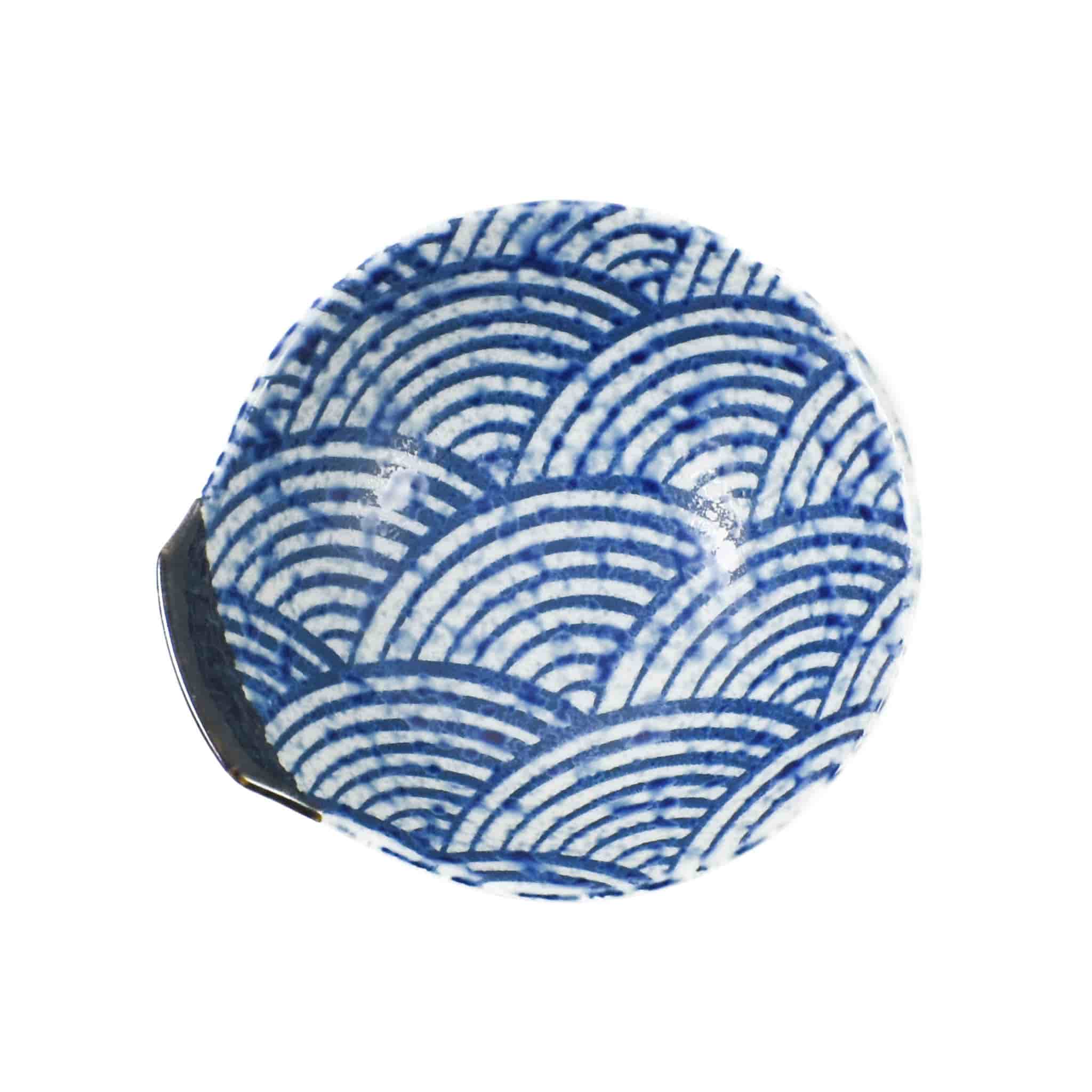 Blue Wave Tonsui Bowl, 13cm - Image 2