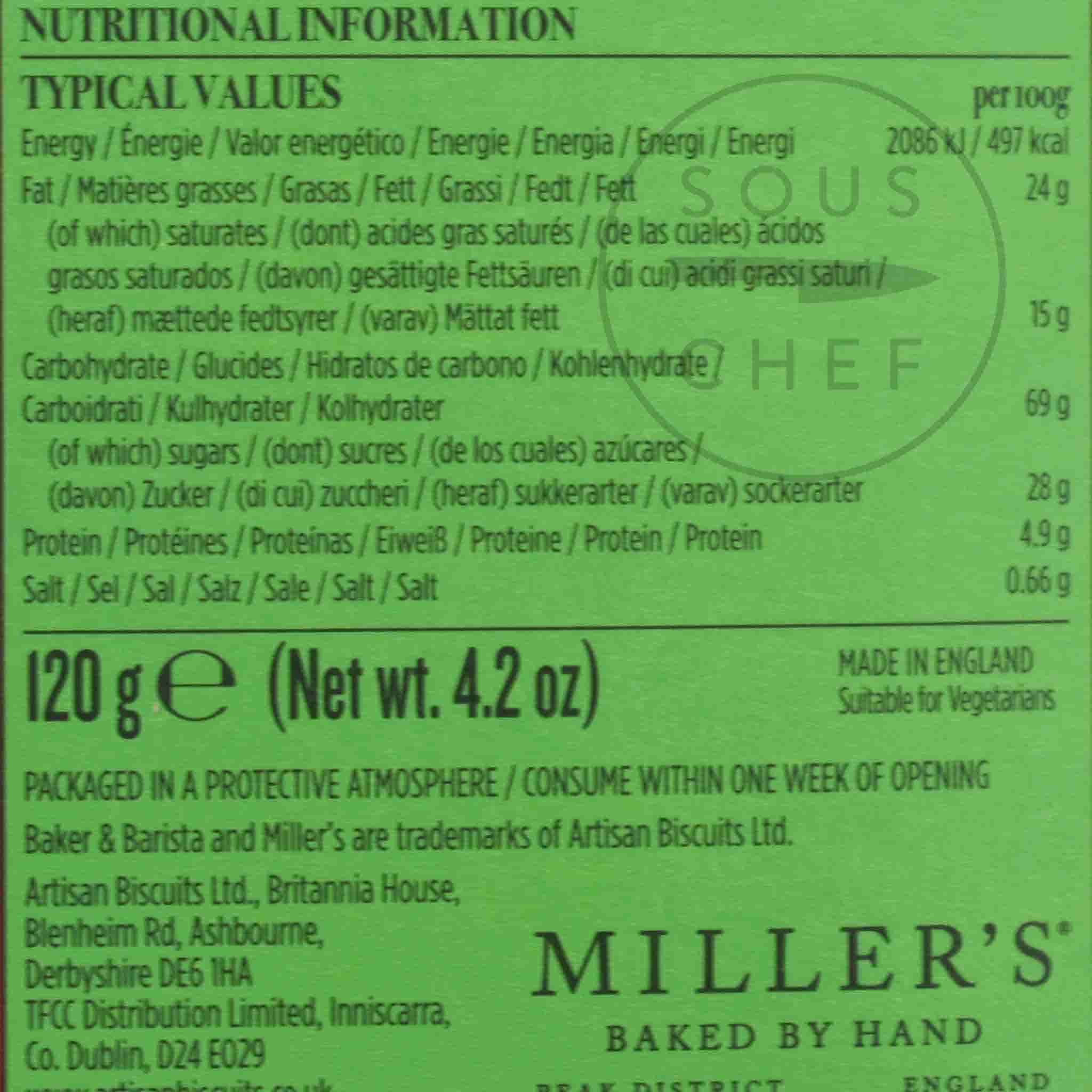 Morello Sour Cherry Biscuits, 120g - Image 3