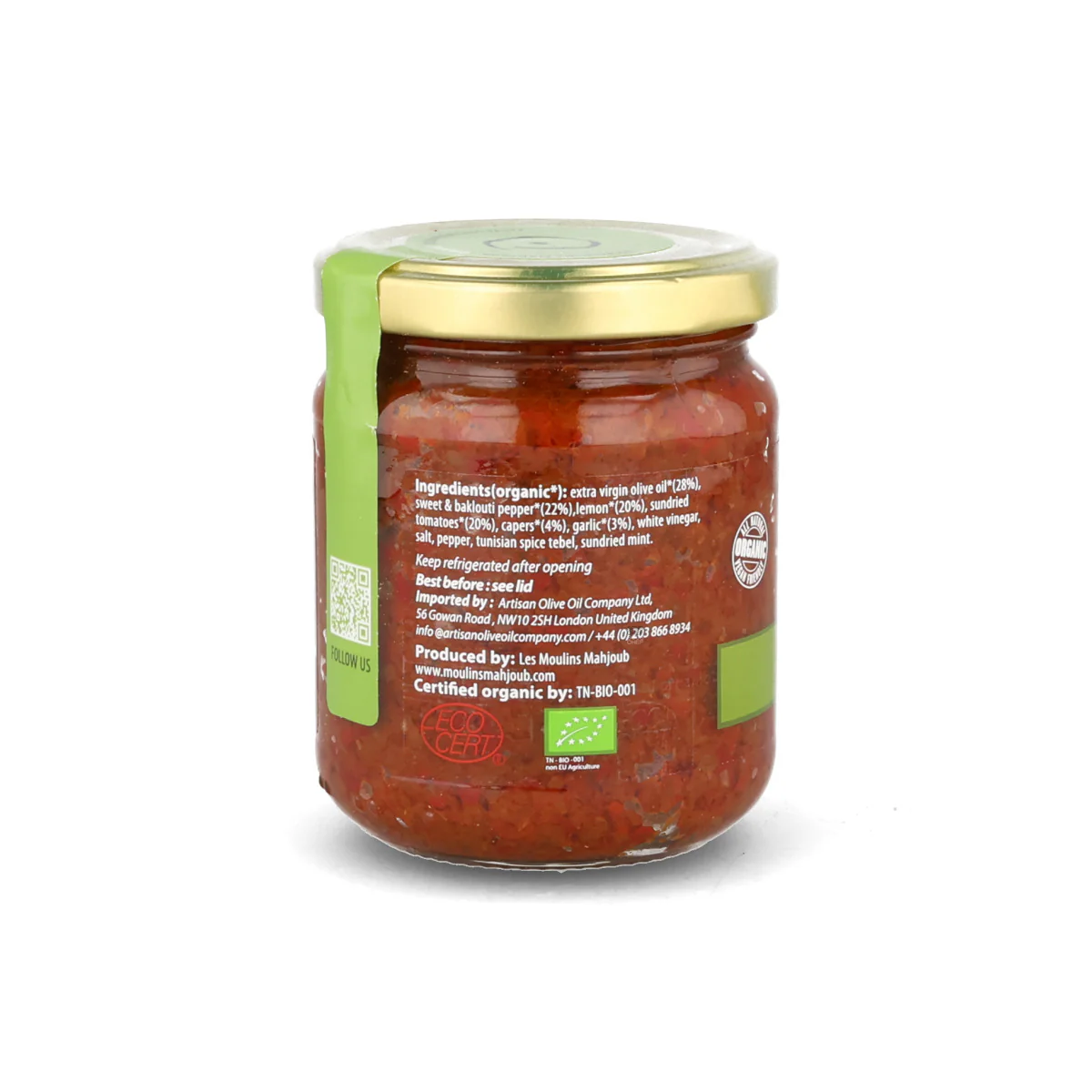 Moulins Mahjoub Lemon & Caper Harissa, 200g - Image 2