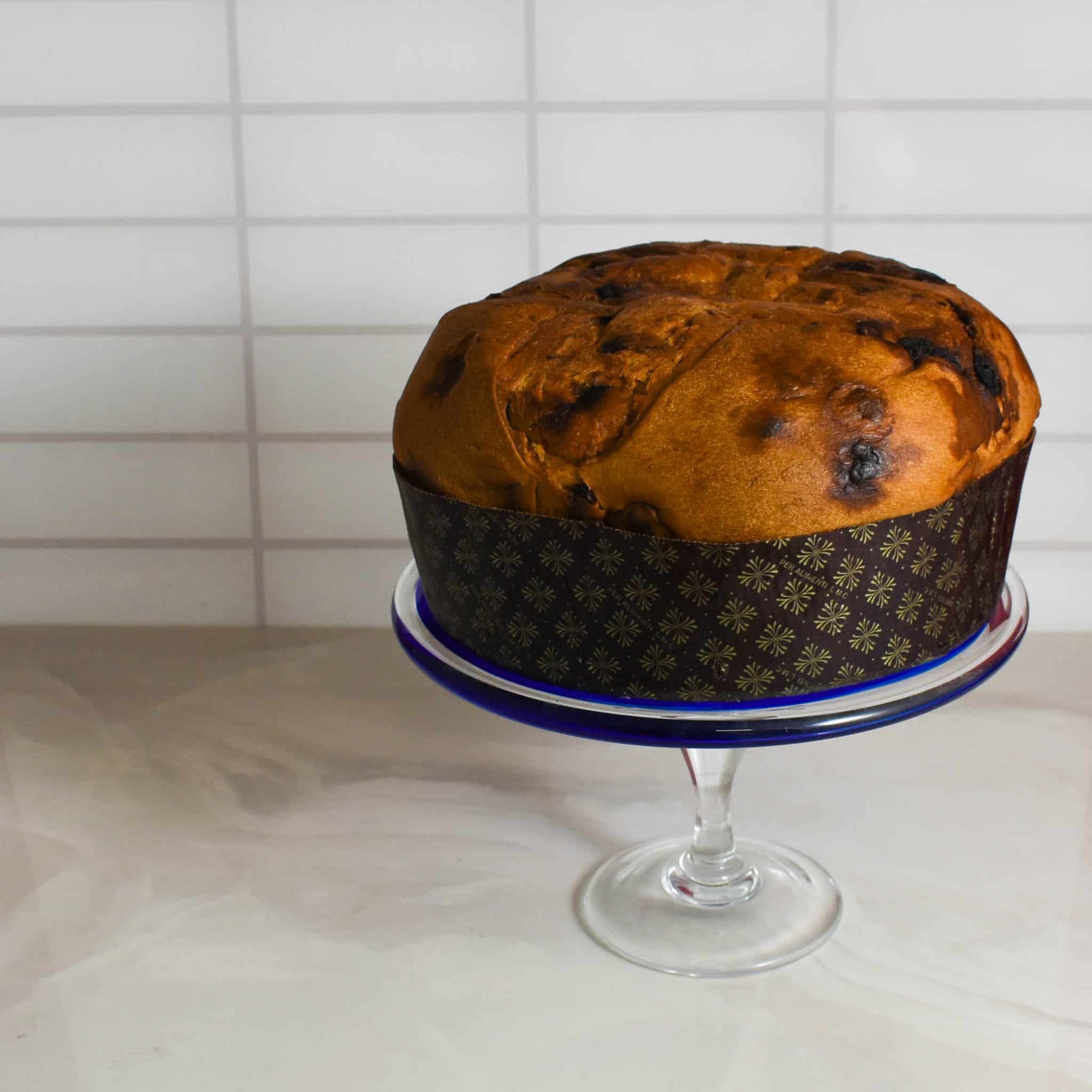 Murano Glass Blue Cake Stand, 25cm - Image 4