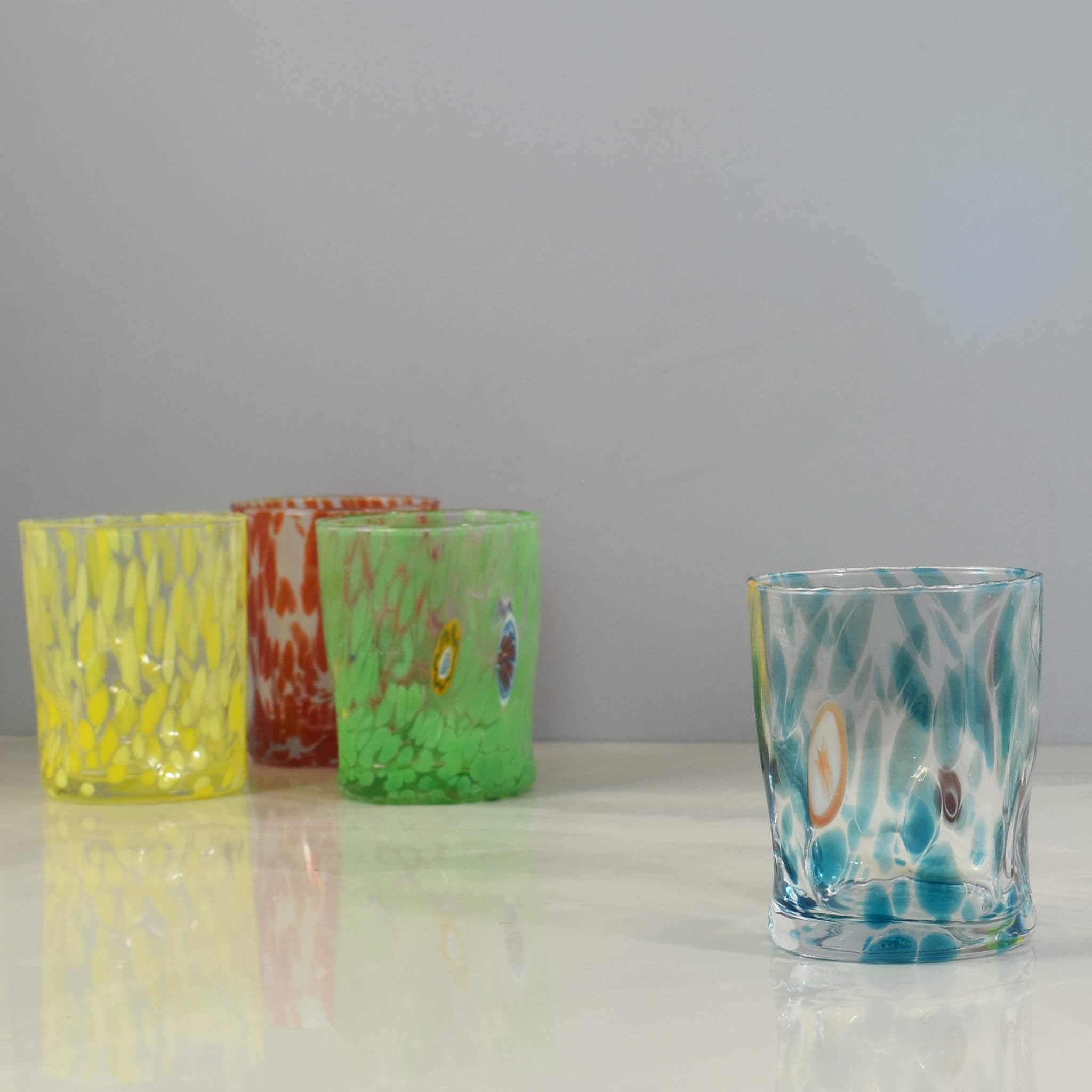 Murano Glass Tumbler, Aquamarine - Image 6