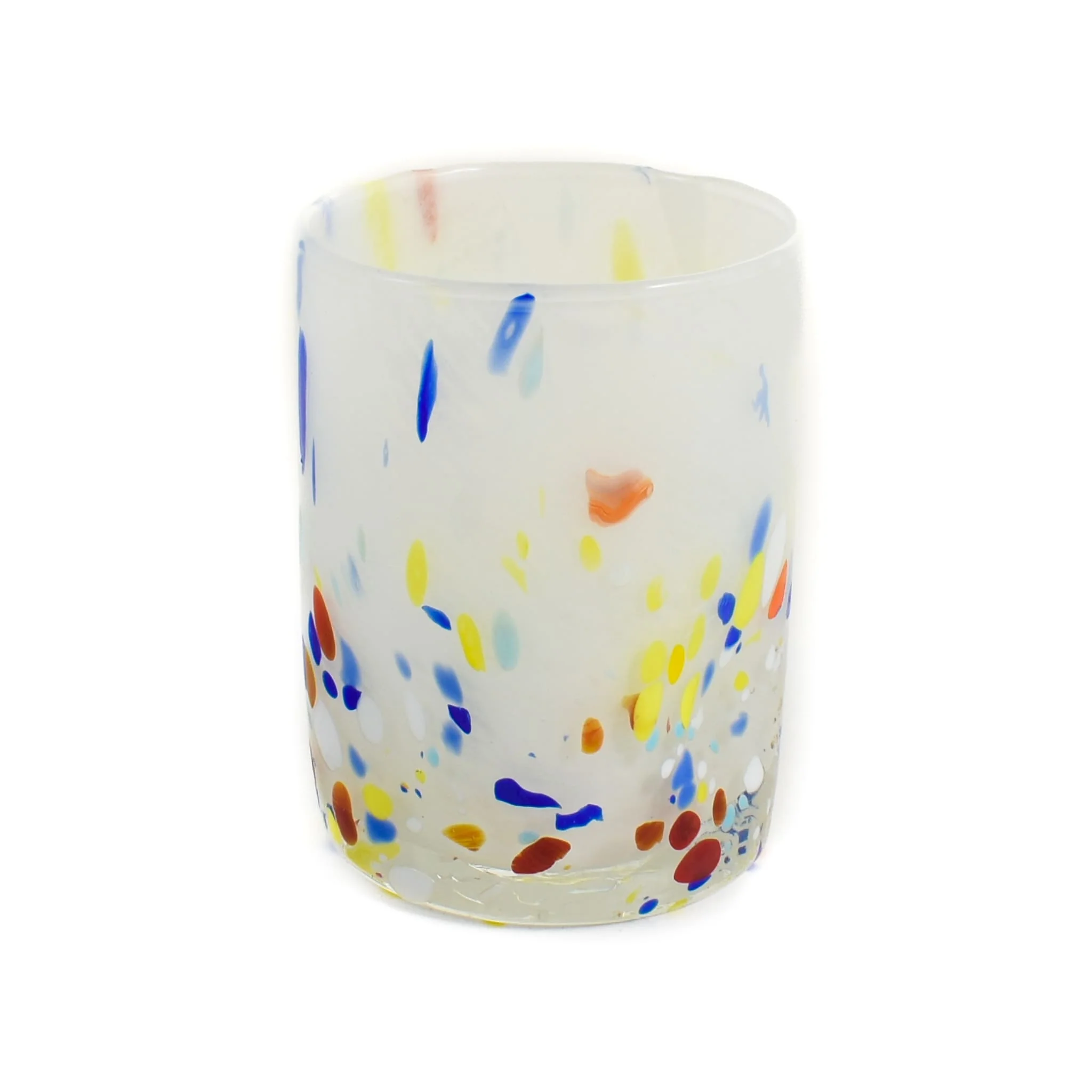 Murano Glass Tumbler, Rainbow - Image 2
