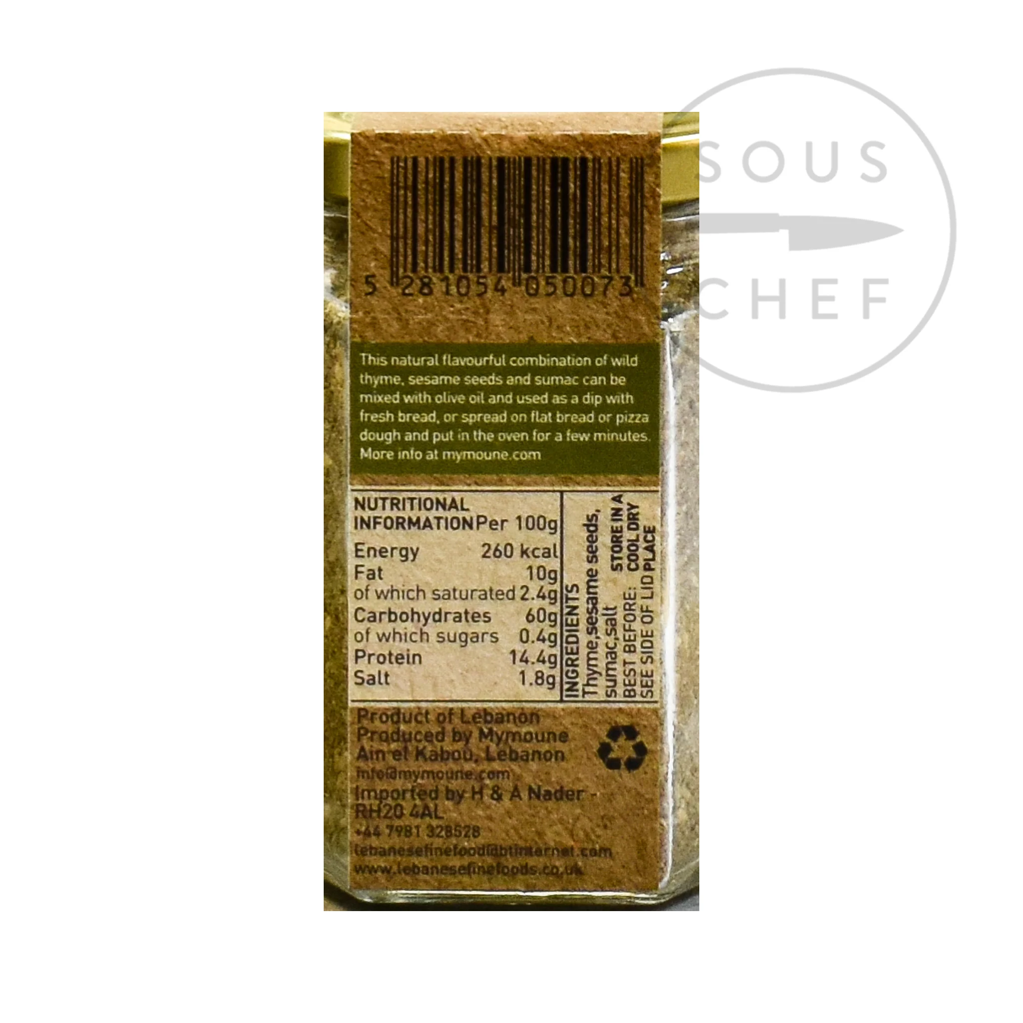 Mymoune Zaatar, 100g - Image 2
