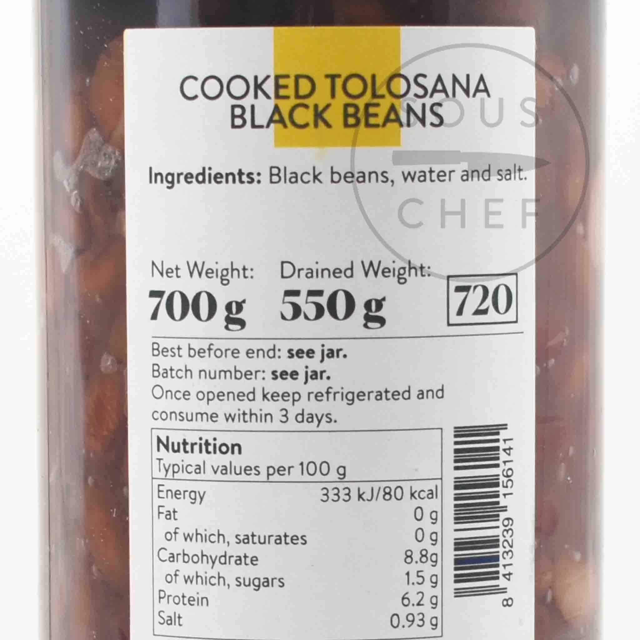 Navarrico Tolosana Black Beans, 660g - Image 2