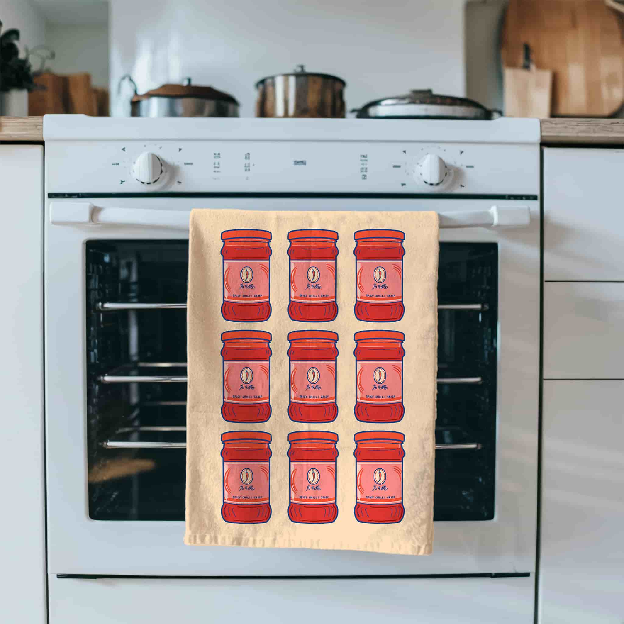 Neesh Home Chilli Crisp Tea Towel - Image 2