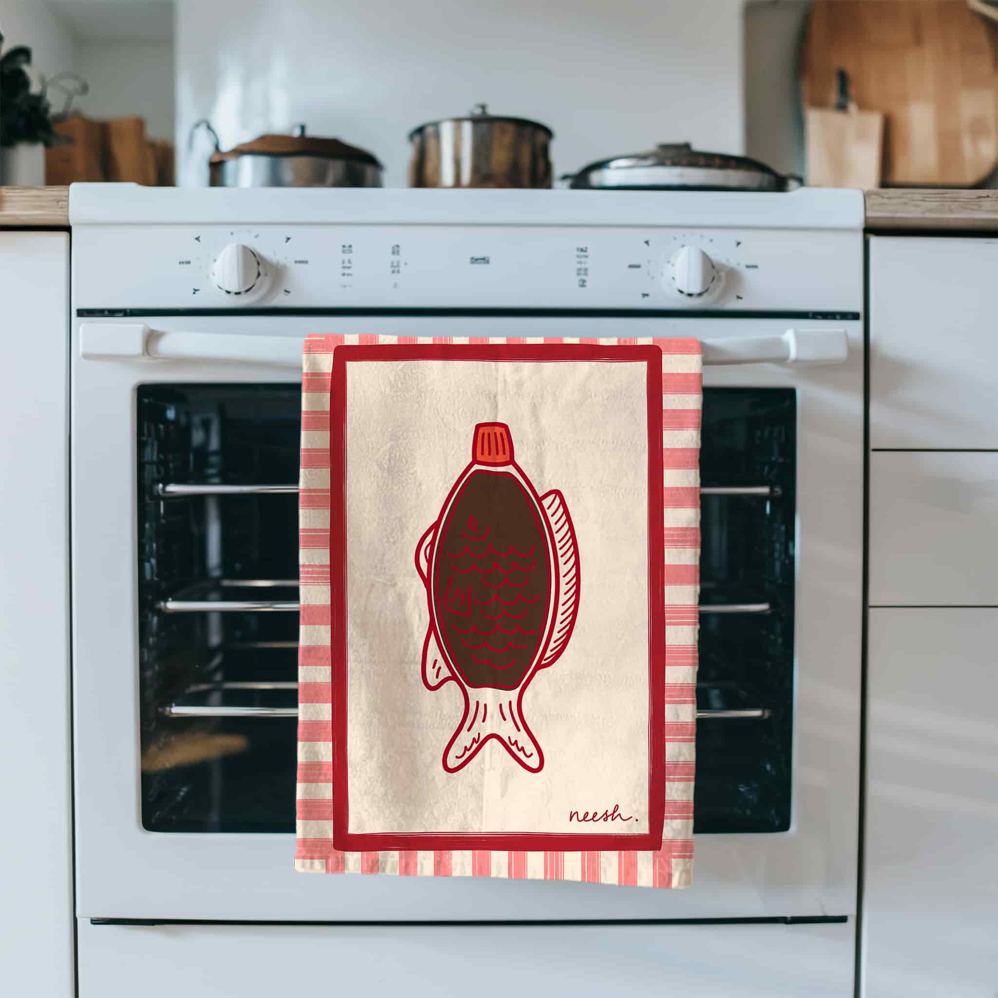 Neesh Home Soy Sauce Tea Towel - Image 2