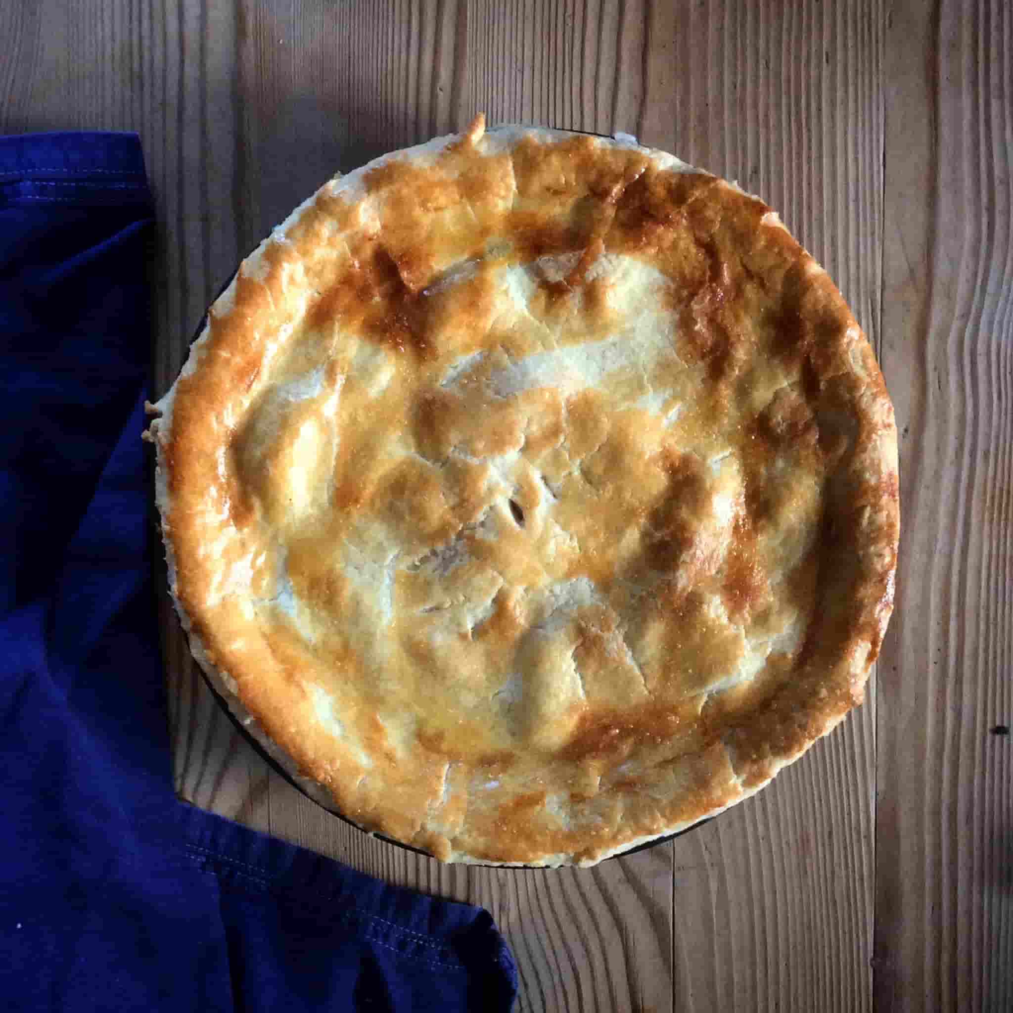 Netherton Foundry Spun Iron Pie Dish, 8" - Image 2