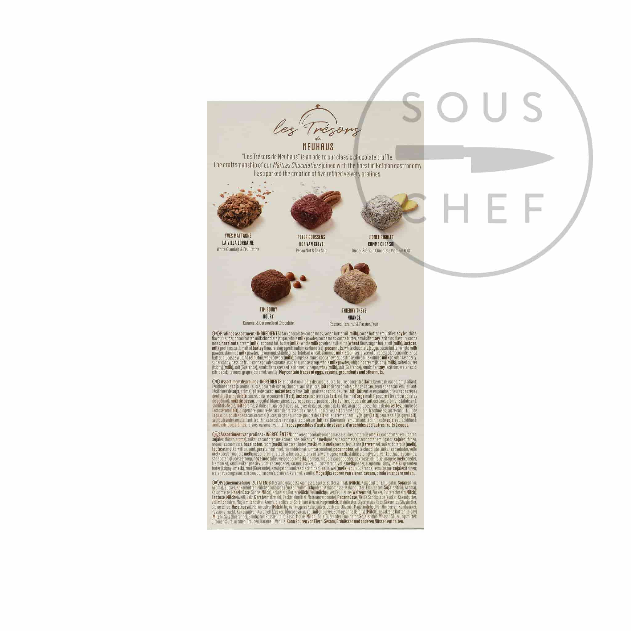 Neuhaus "Les Tresors de Neuhaus" Pralines - 30 Pieces - Image 6