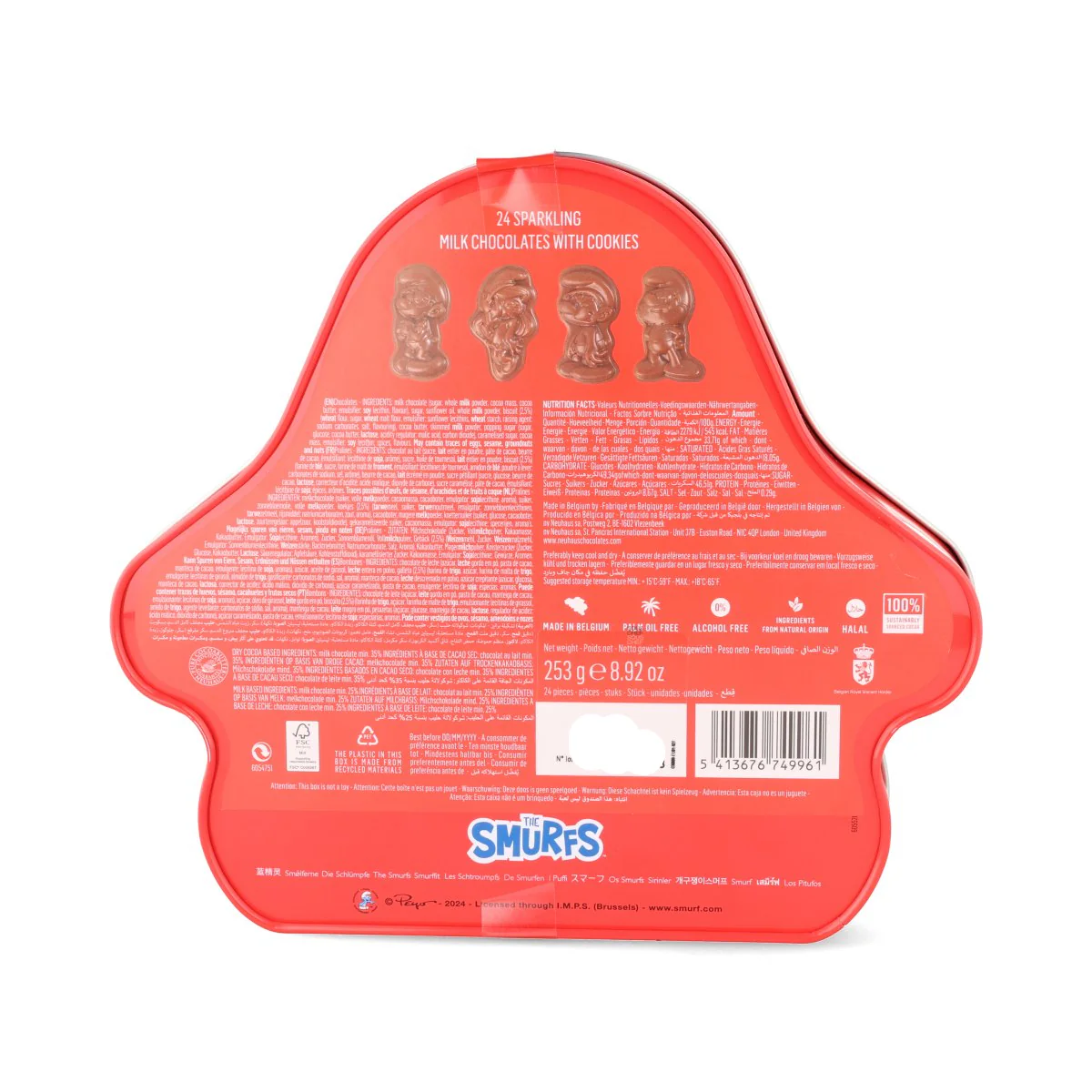 Short Dated Neuhaus Smurf Chocolate Pralines, 250g - Image 4