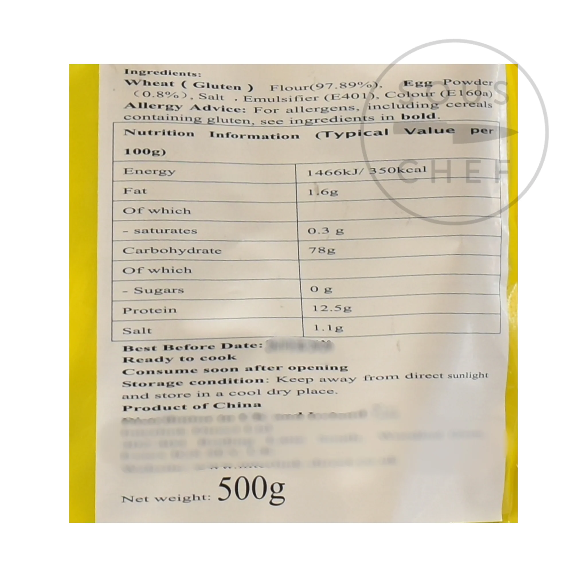 Nikko Egg Noodles, 500g - Image 3