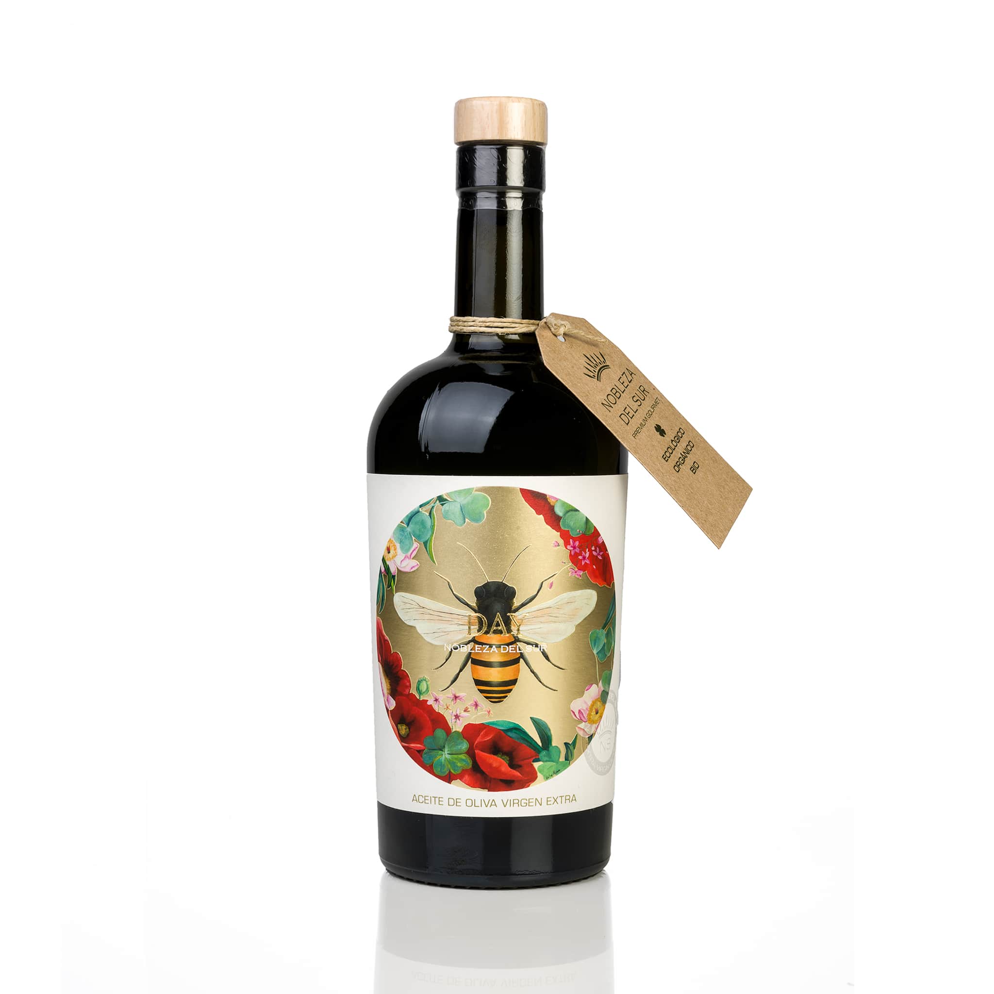 Nobleza del Sur Early Harvest "Eco Day" Organic Picual Gourmet Extra Virgin Olive Oil, 500ml