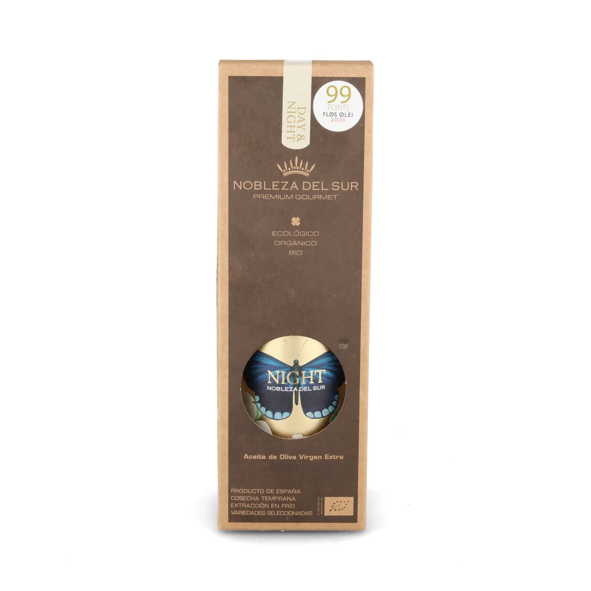 Nobleza del Sur "Eco Night" Organic Blend Gourmet Extra Virgin Olive Oil, 500ml