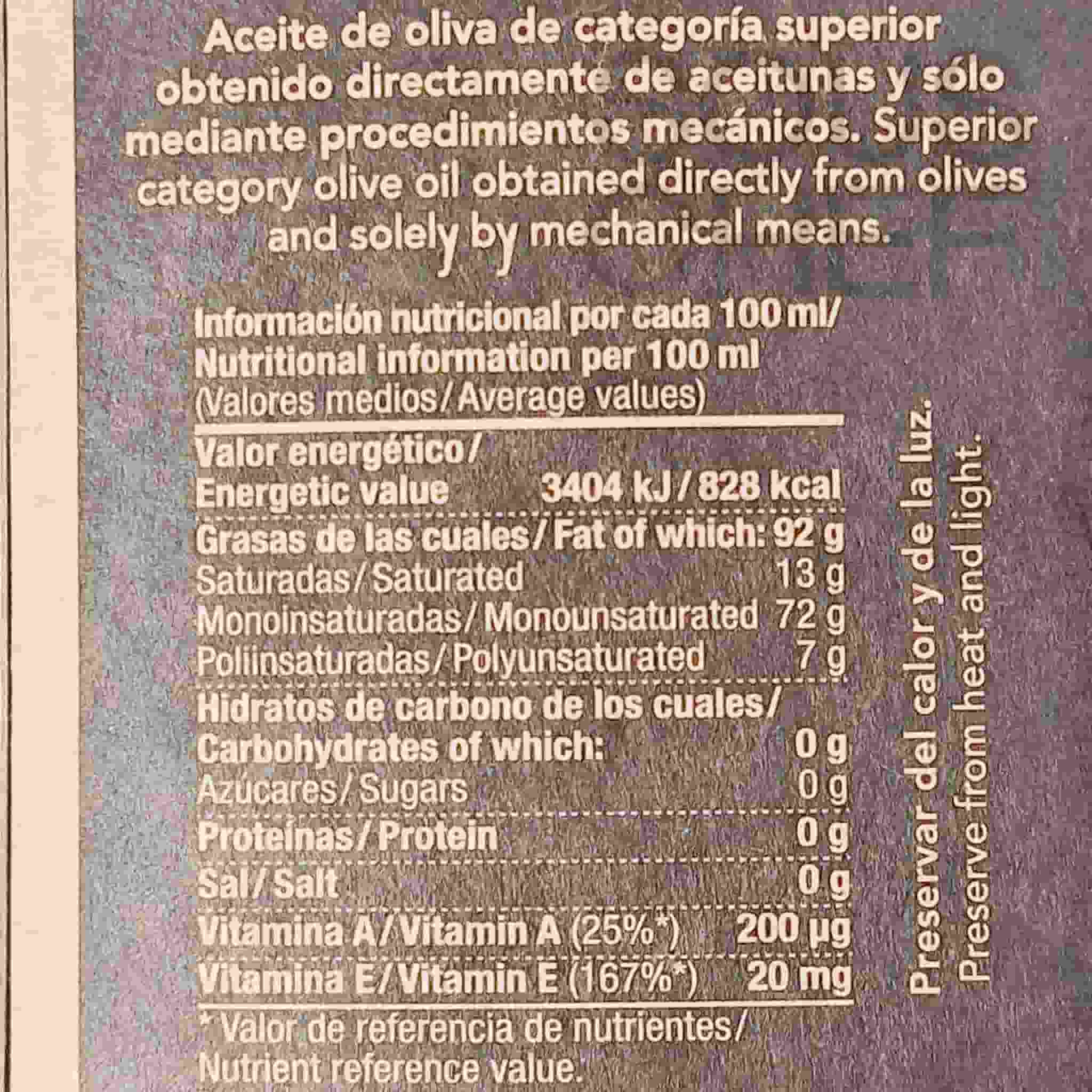 Nobleza del Sur "Eco Night" Organic Blend Gourmet Extra Virgin Olive Oil, 500ml - Image 4
