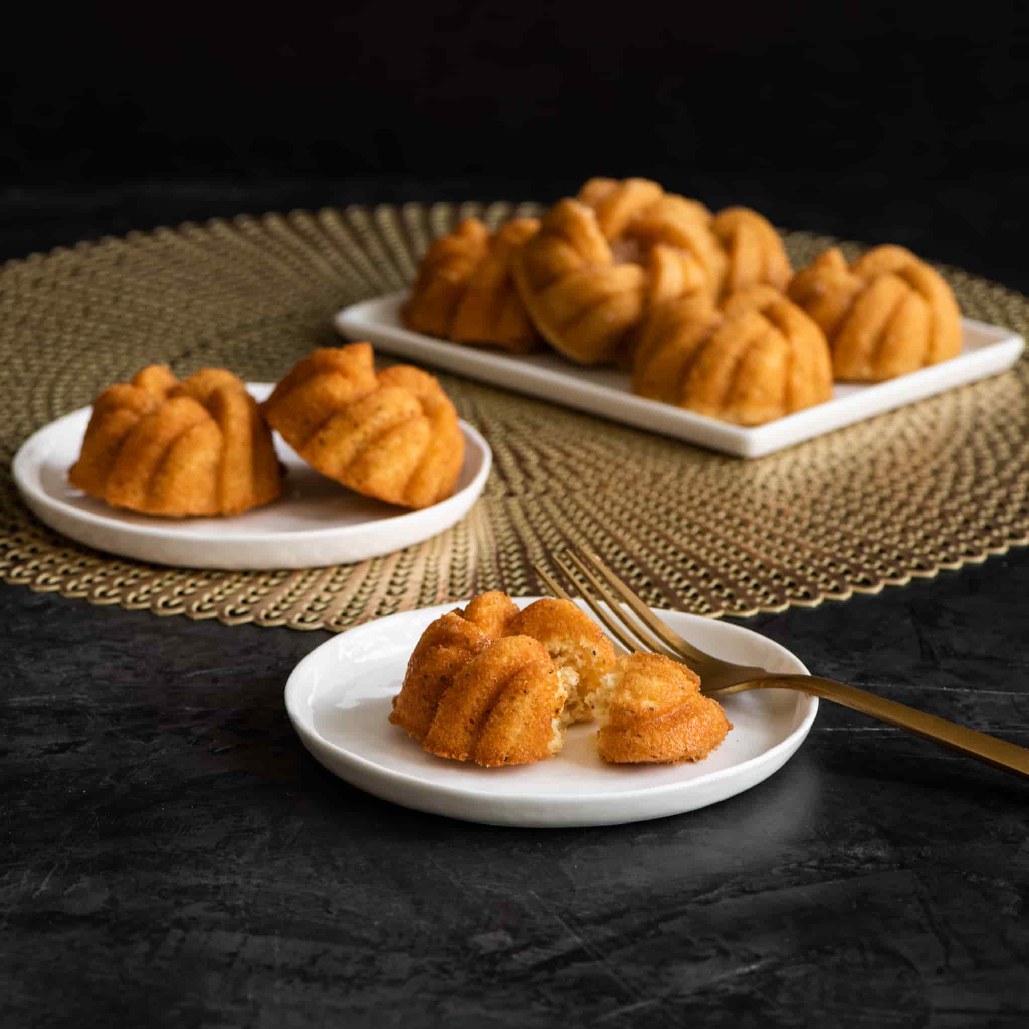 NordicWare Gold Braided Mini Bundt Pan - Image 6