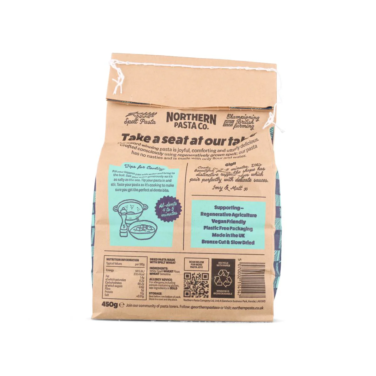 Northern Pasta Co. Gigli, 450g - Image 3