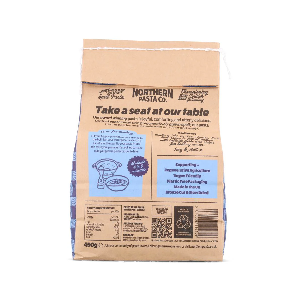 Northern Pasta Co. Radiatori, 450g - Image 3